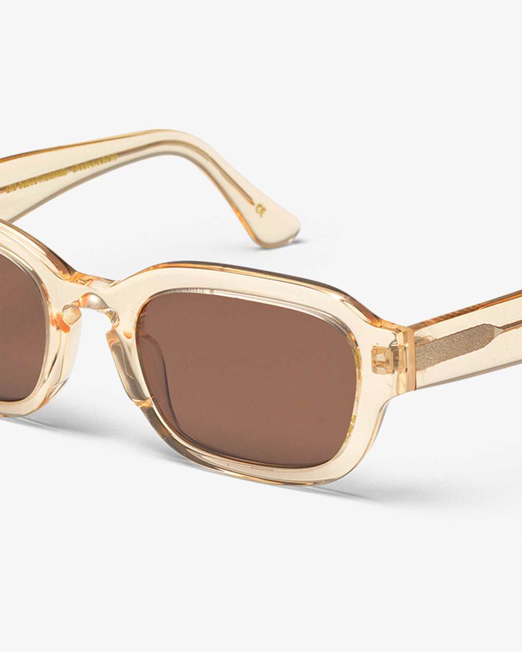 Lunettes de soleil en acetate biodegradable - 01 sunny orange brown