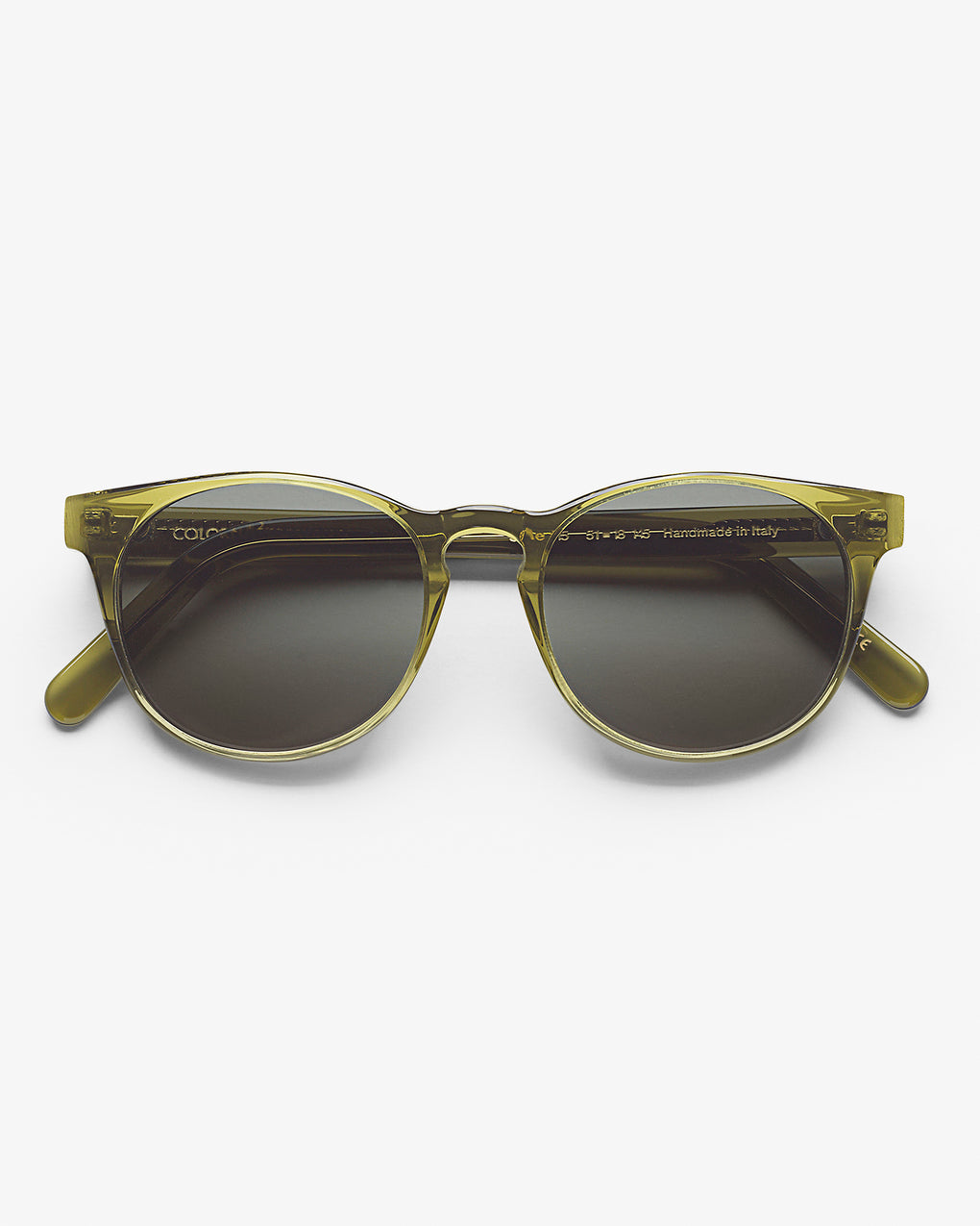 Lunettes de soleil en acétate biodégradable - 15 seaweed green green