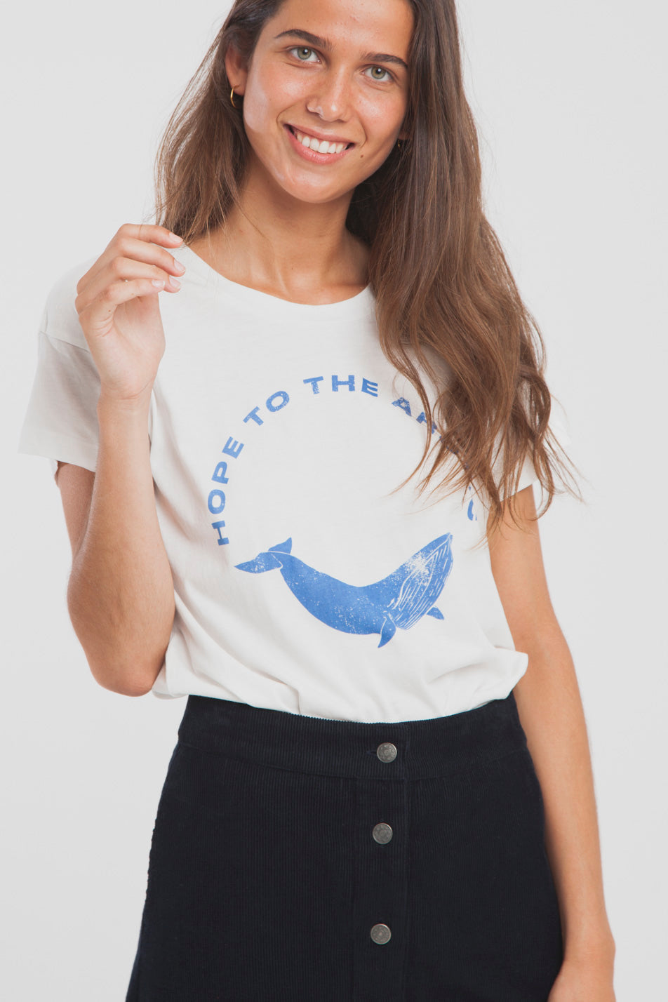 T-shirt en coton bio arctic