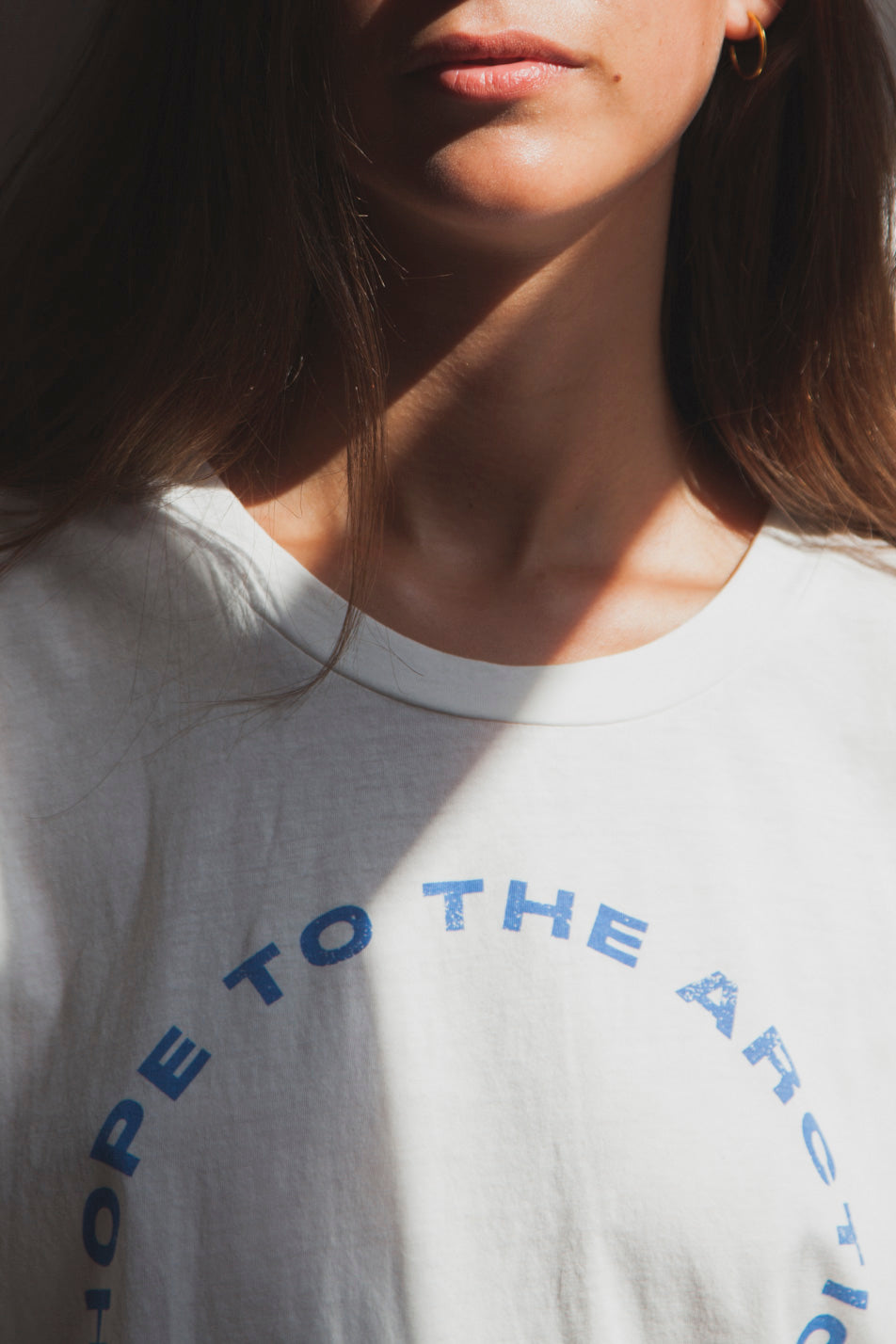 T-shirt en coton bio arctic
