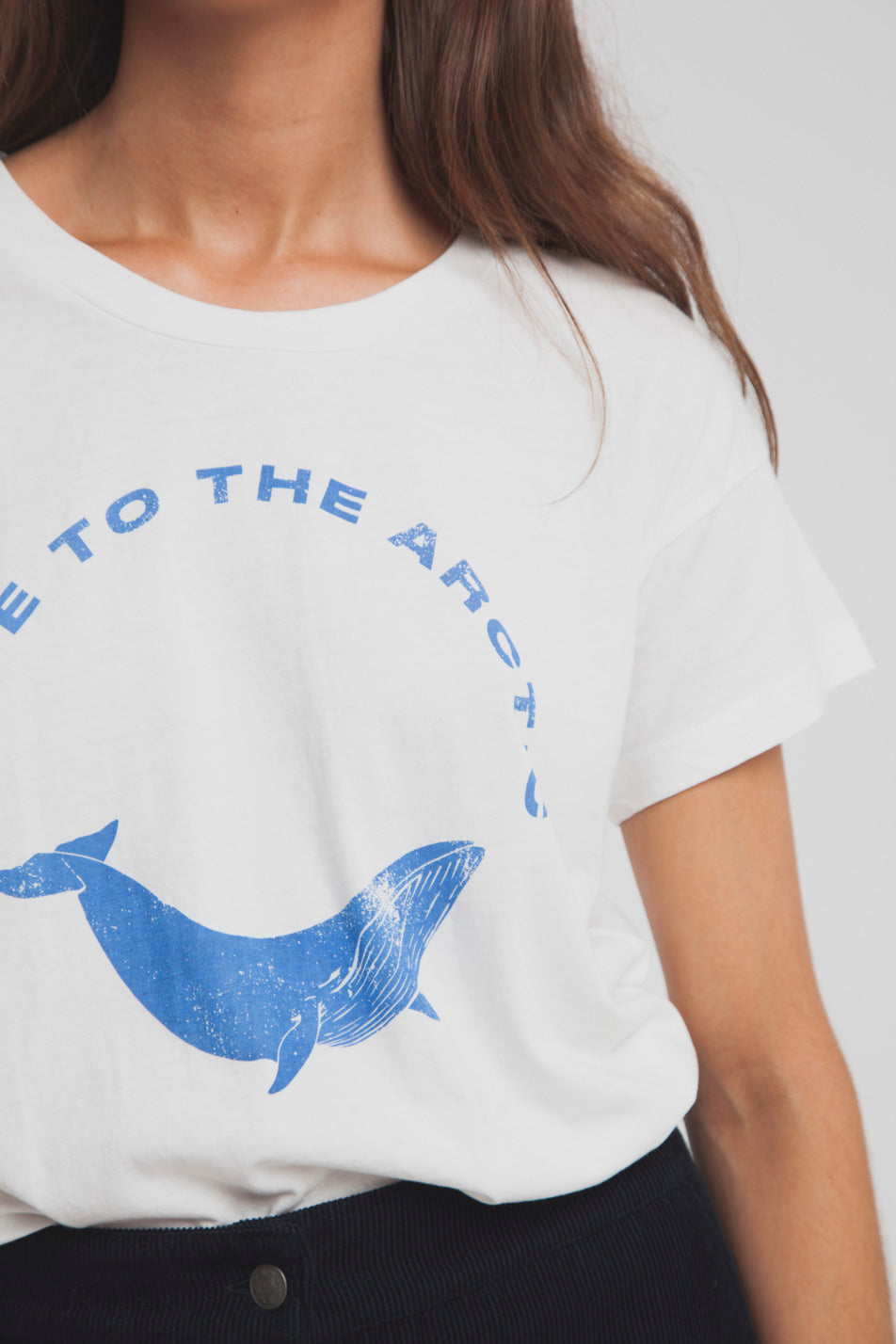 T-shirt en coton bio arctic