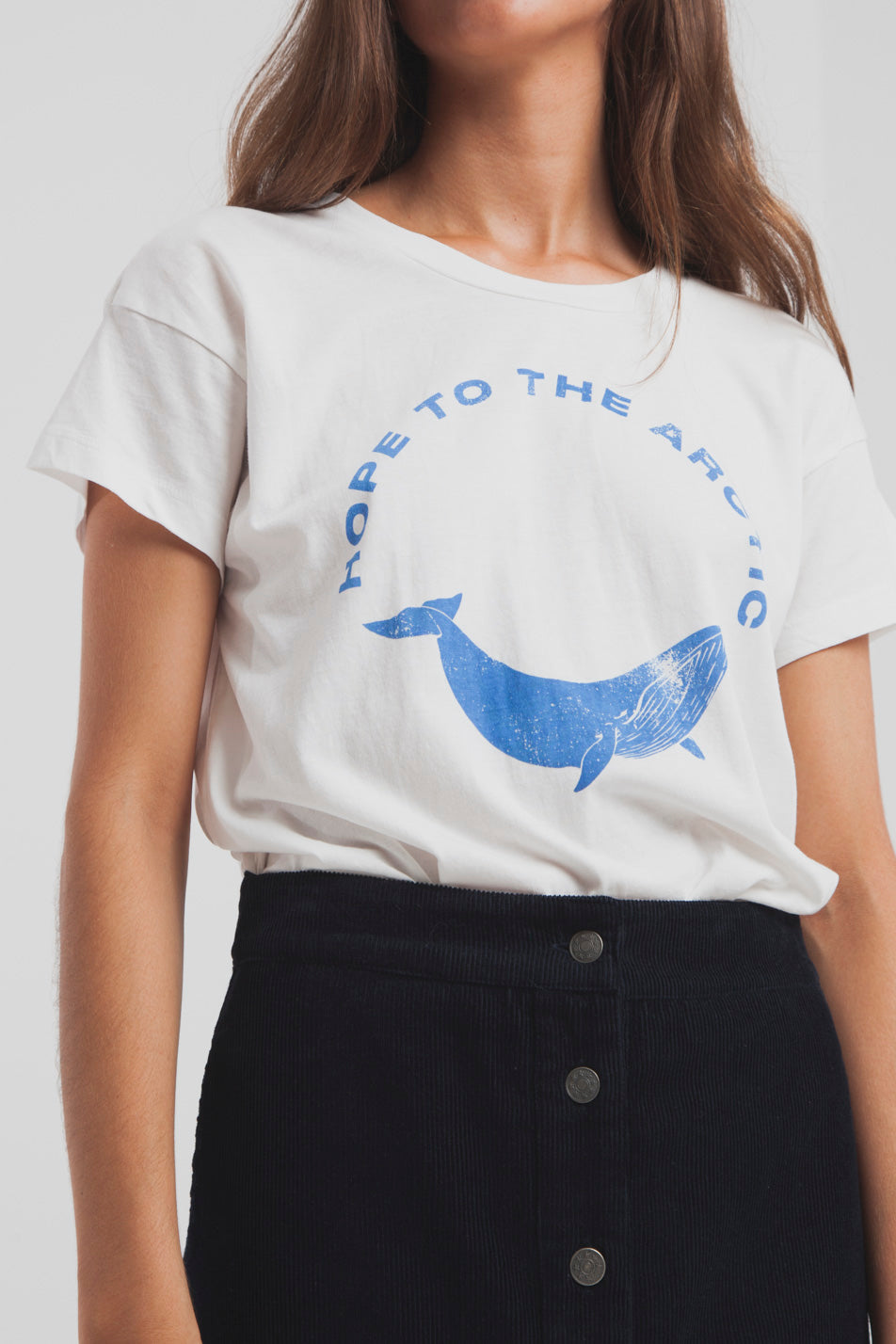 T-shirt en coton bio arctic