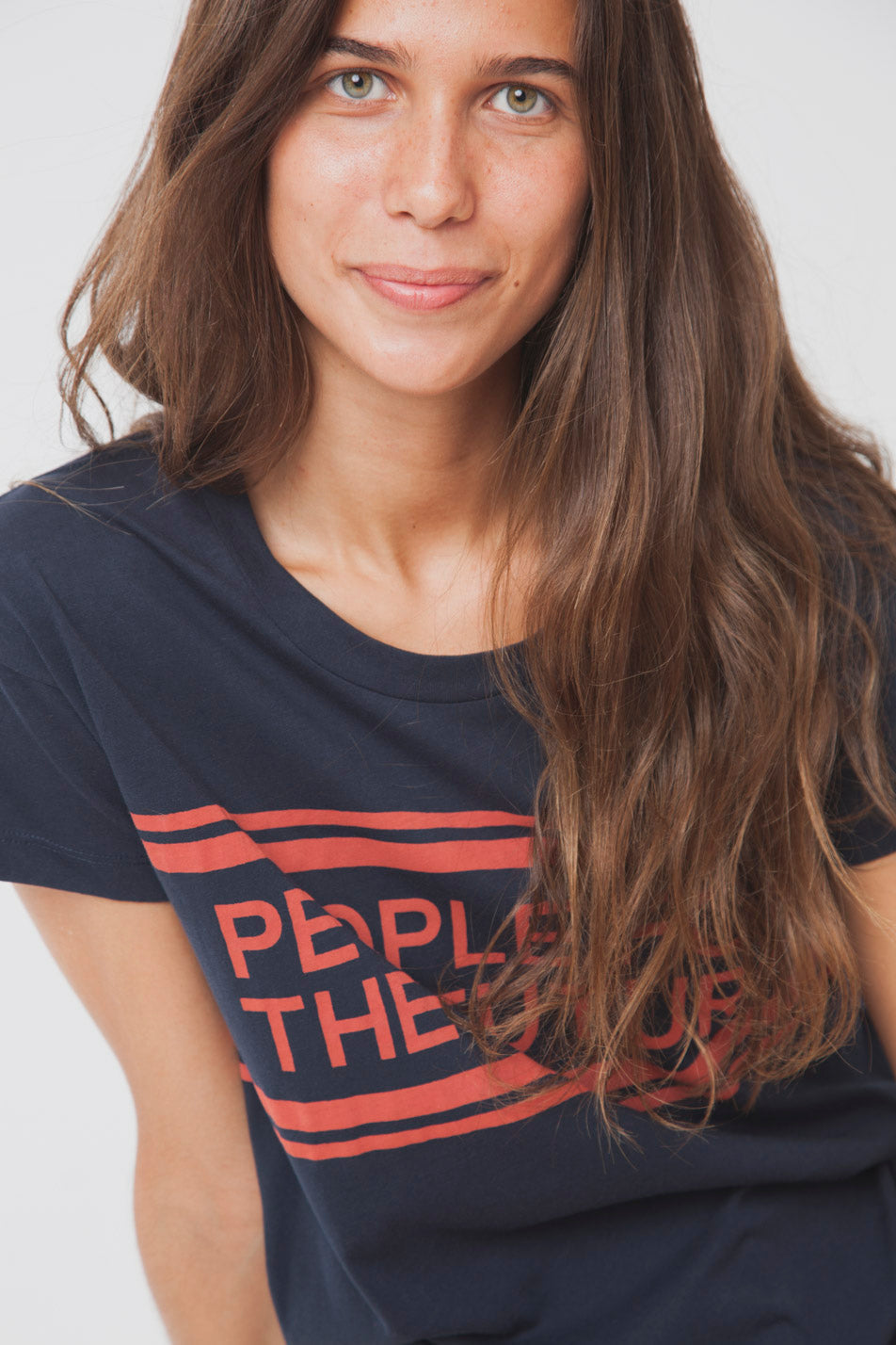 T-shirt femme en coton bio People for the Future