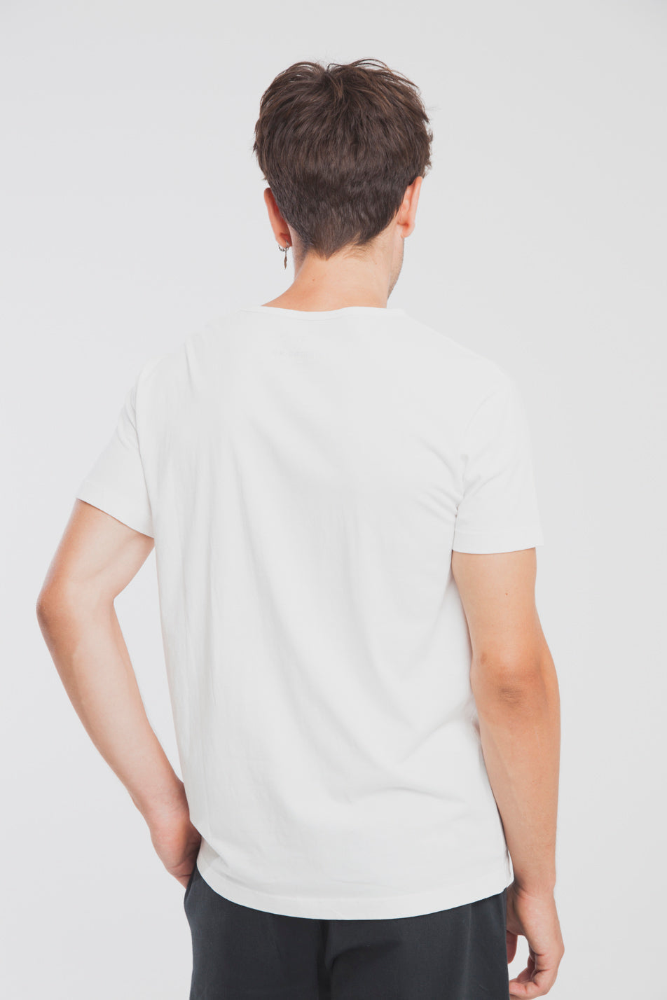 T-shirt en coton bio with or without
