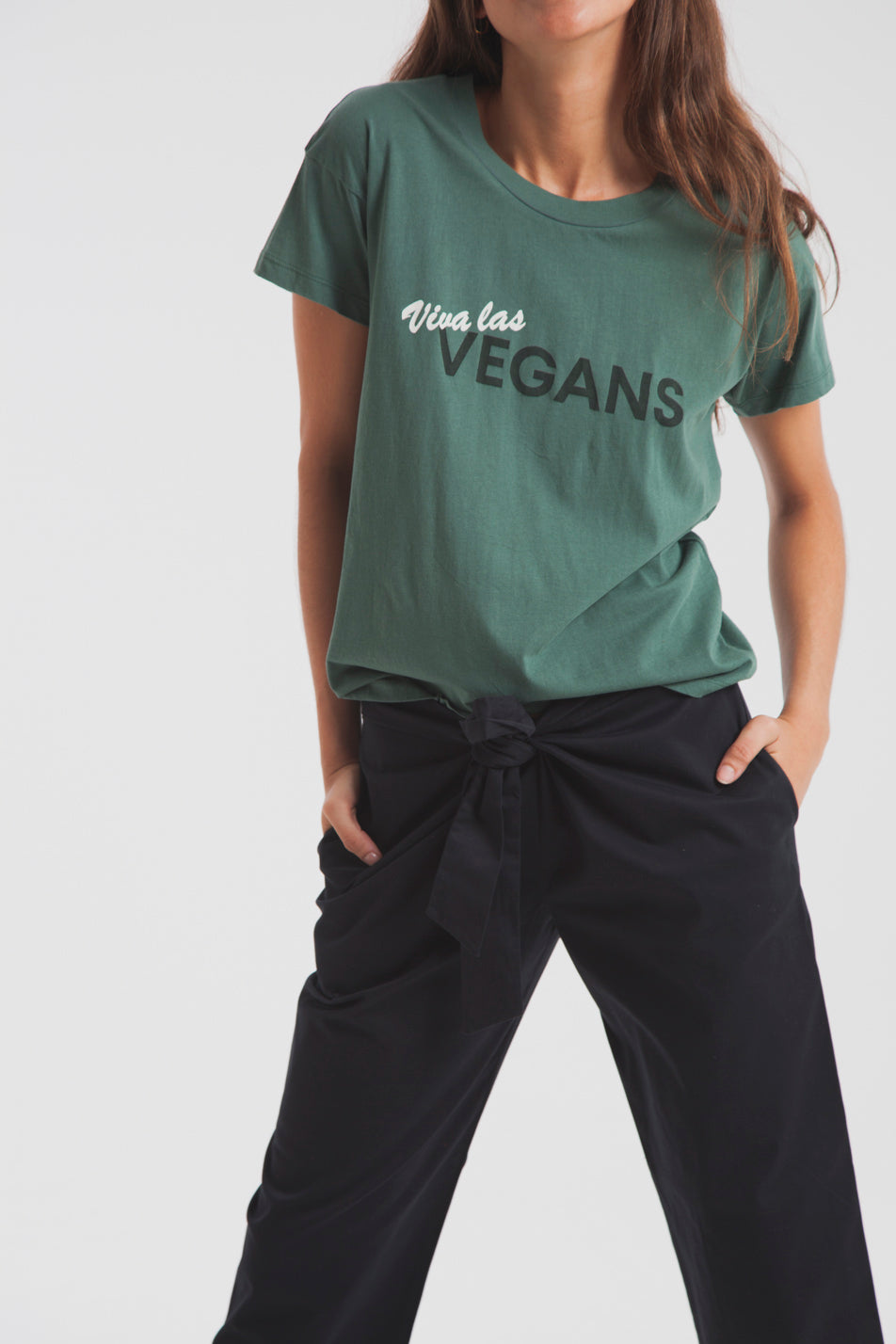 T-shirt en coton bio las vegans
