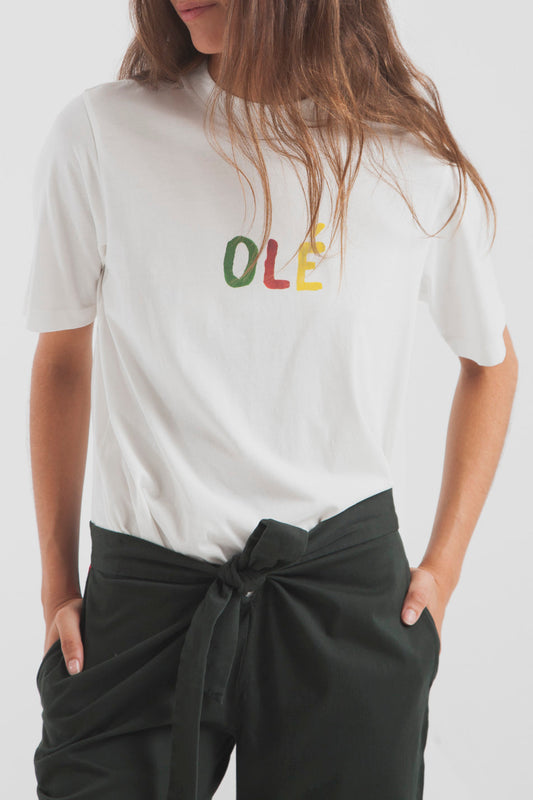 T-shirt en coton bio olé