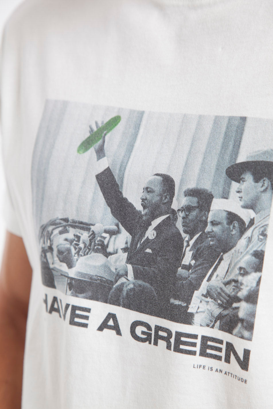 T-shirt en coton bio I have a green