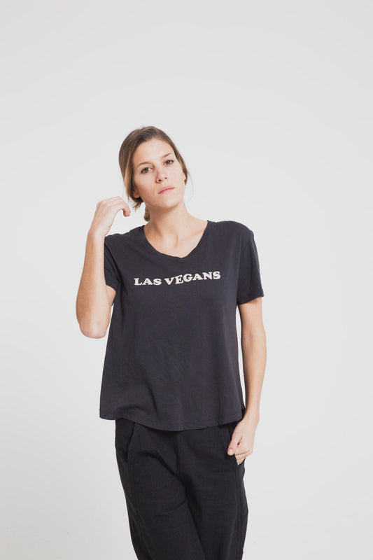 T-shirt Las Vega(n)s en coton bio
