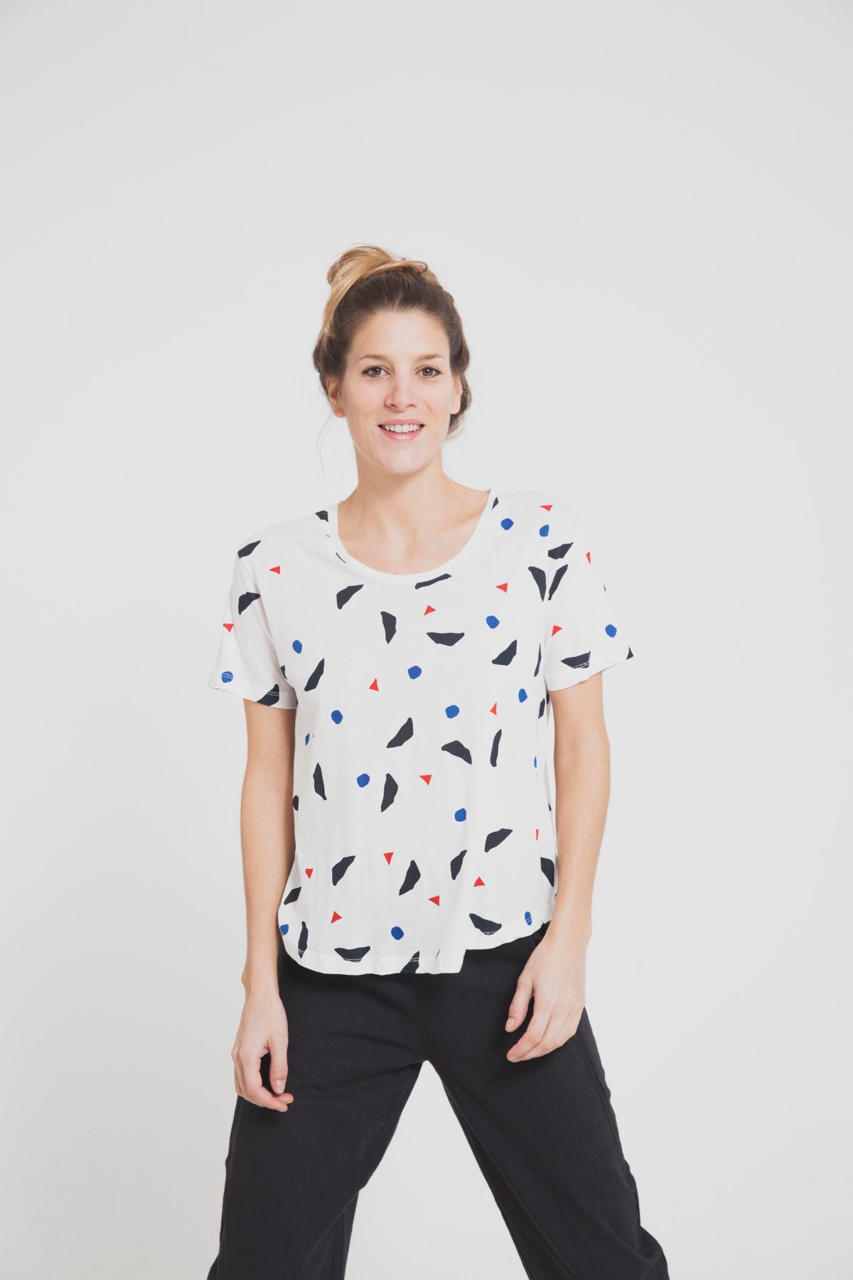 T-shirt loose en coton bio
