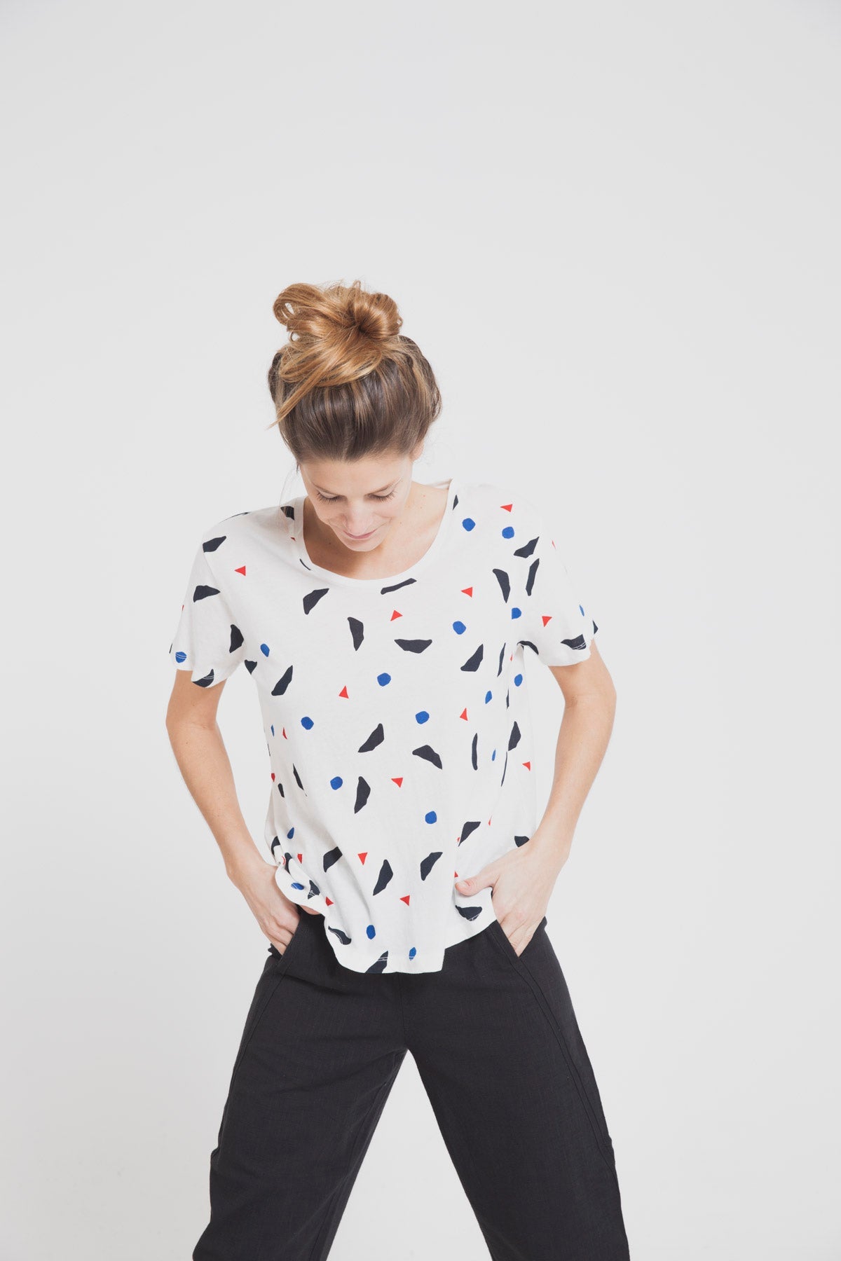 T-shirt loose en coton bio