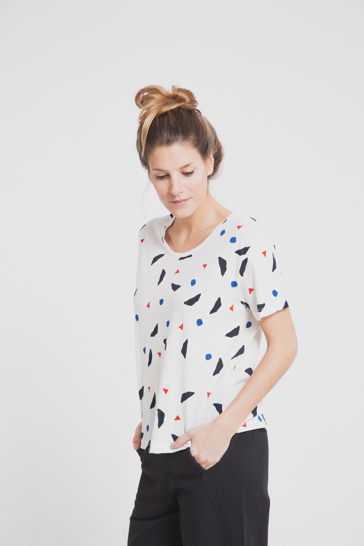 T-shirt loose en coton bio