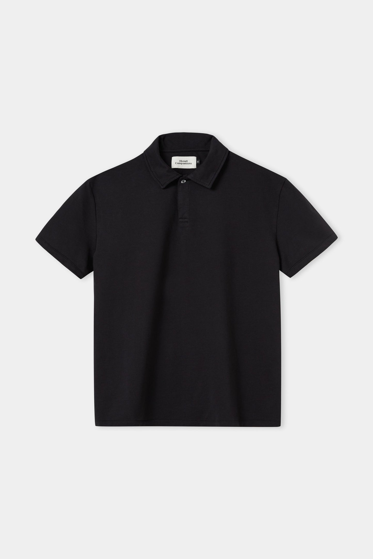 Polo en coton bio | black "todd eco black"