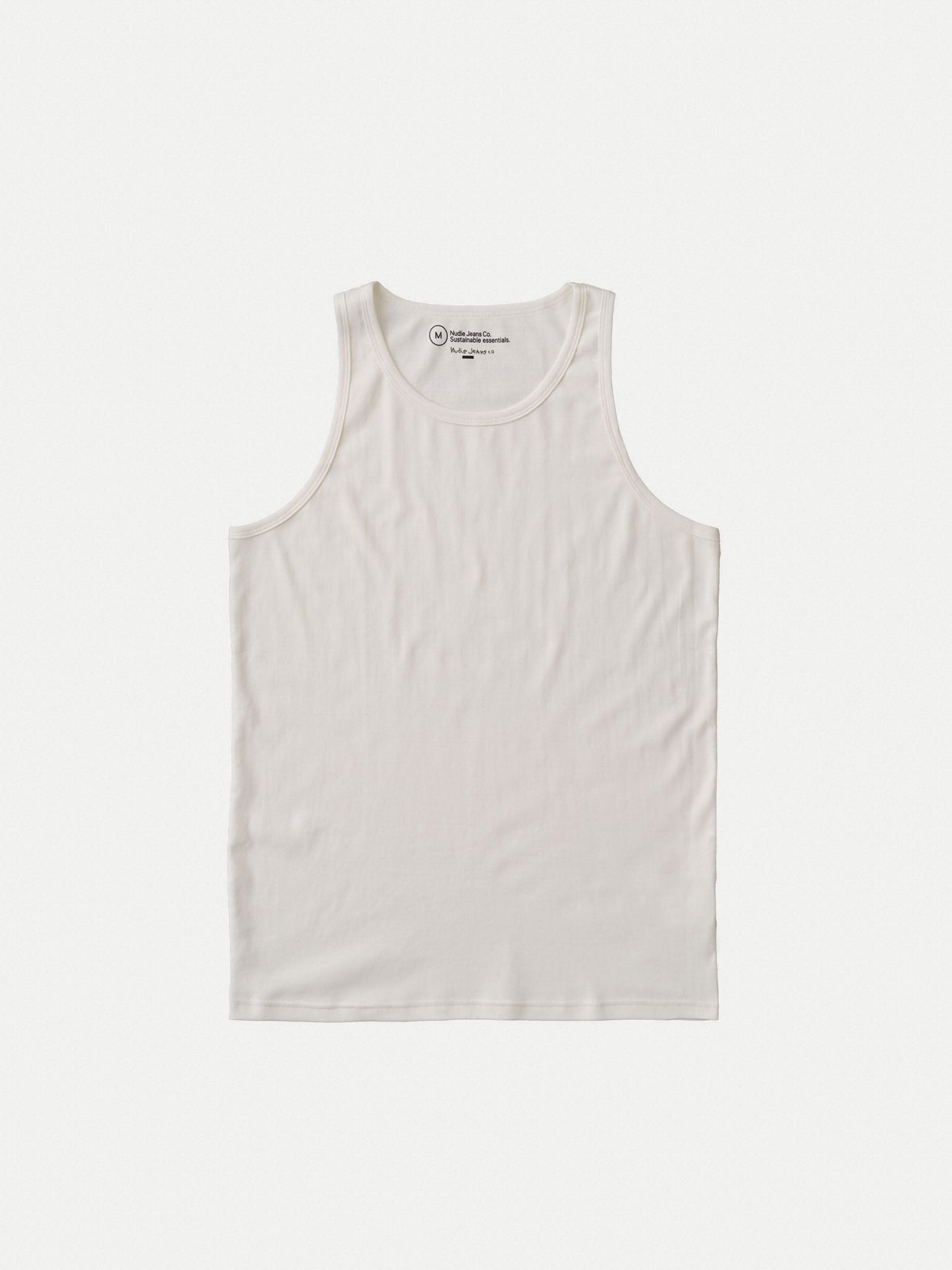 Débardeur blanc en coton bio - Tank Top offwhite