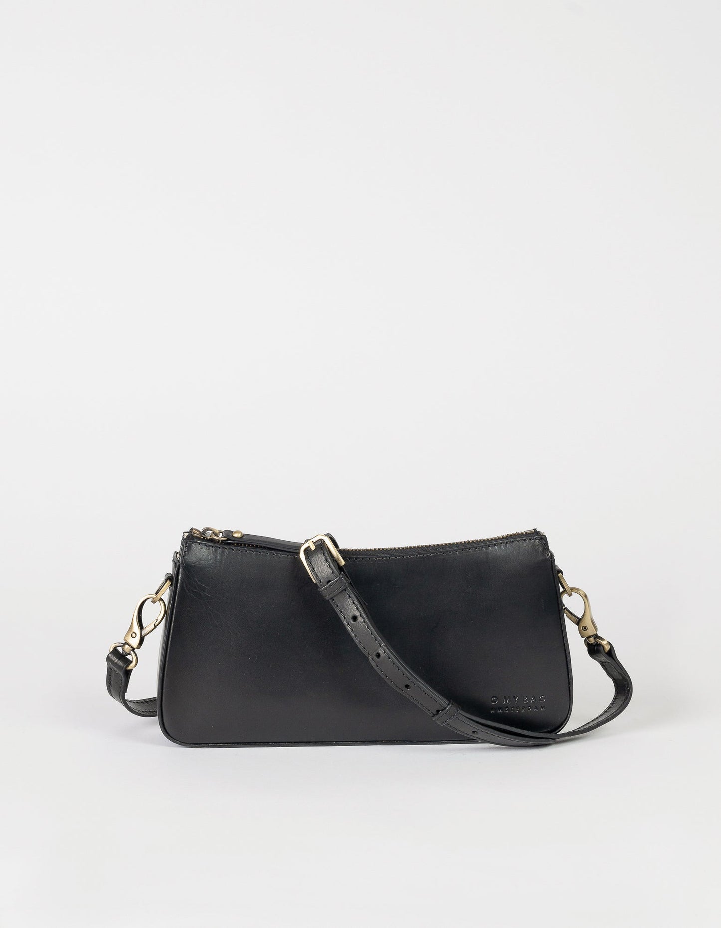 Sac à main en cuir certifié | noir "taylor black classic leather"
