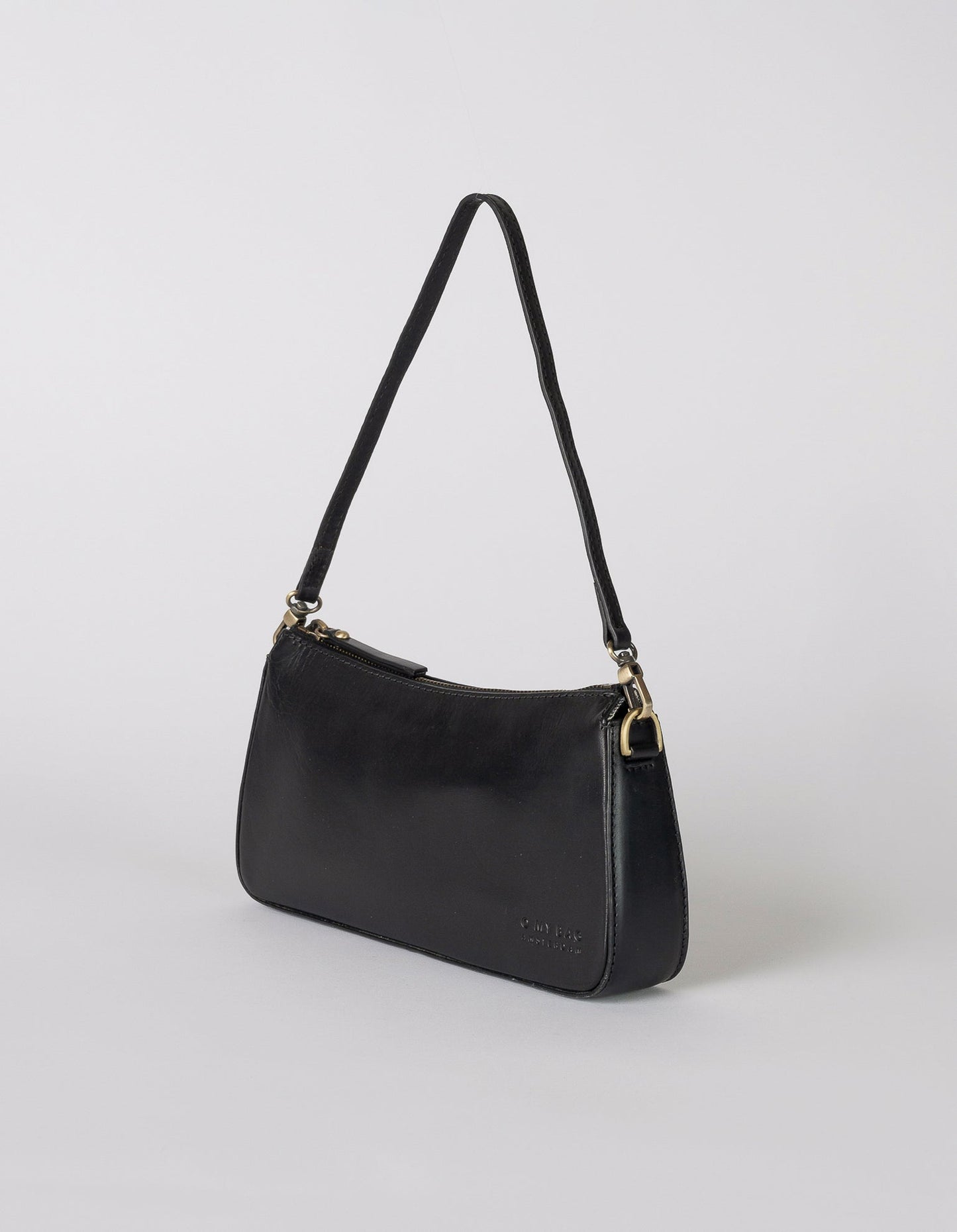 Sac à main en cuir certifié | noir "taylor black classic leather"