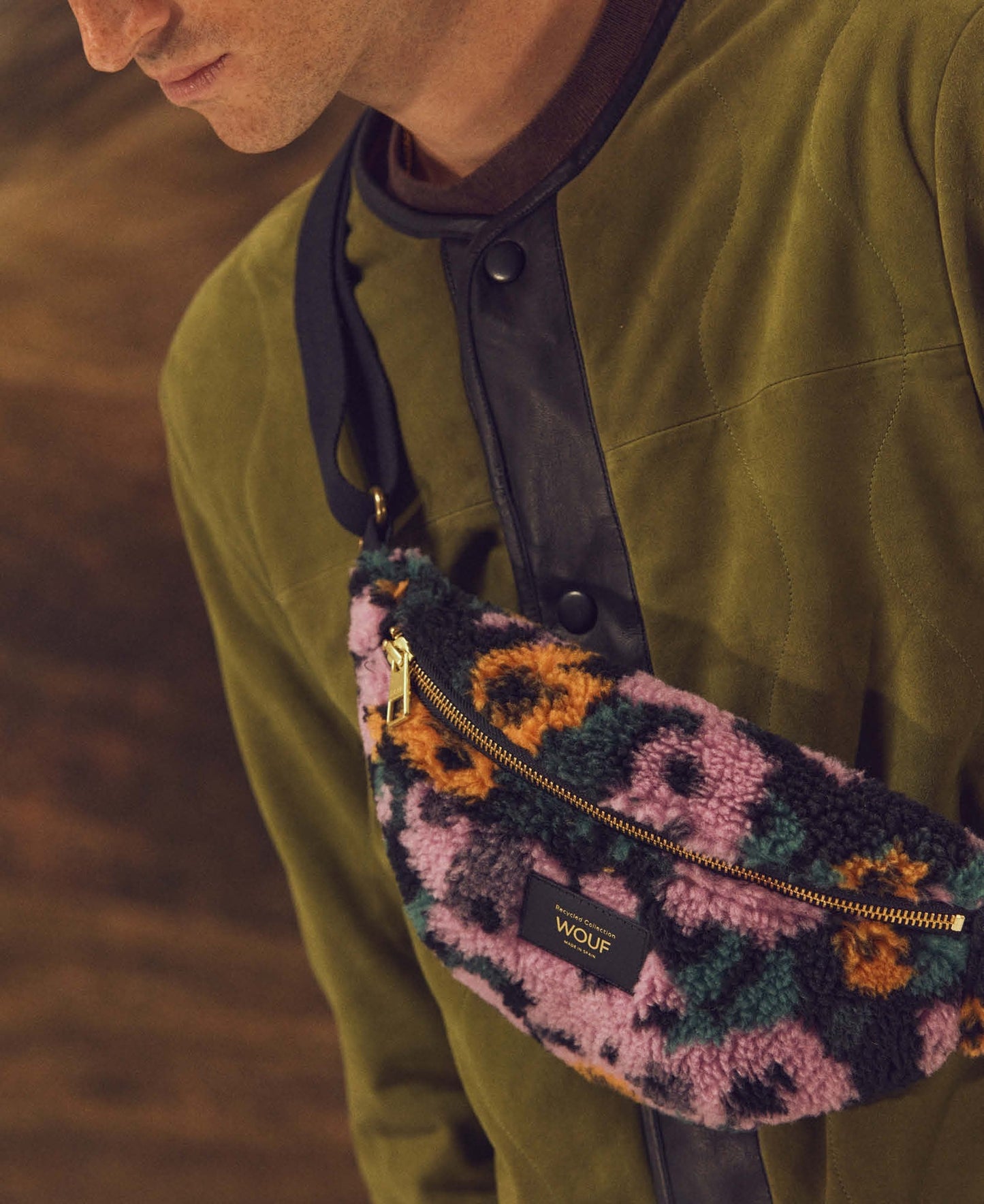 Banane à motifs en recyclé | "armel waist bag"