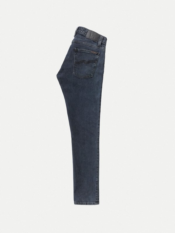 Jean skinny bleu foncé en coton bio - Tight Terry black ocean