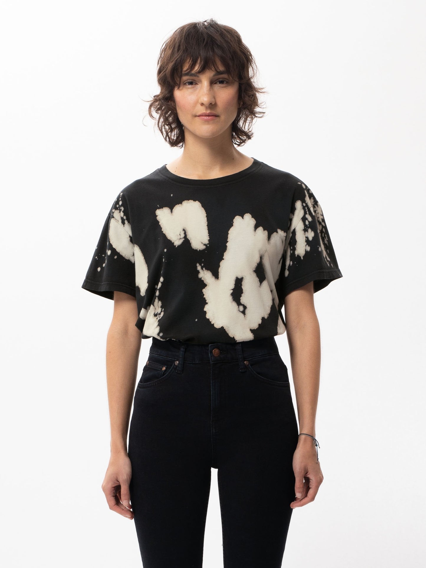 T-shirt effet tie and dye en coton bio - Tina