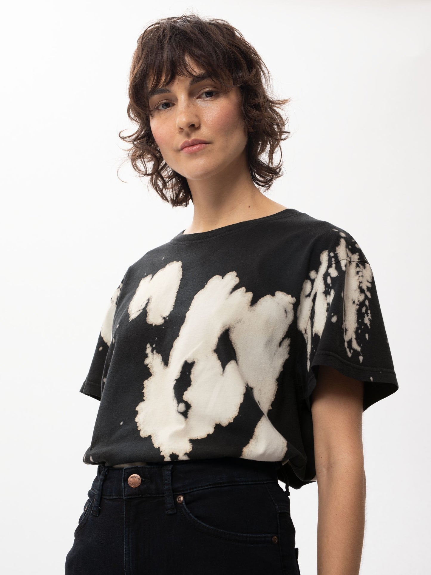 T-shirt effet tie and dye en coton bio - Tina