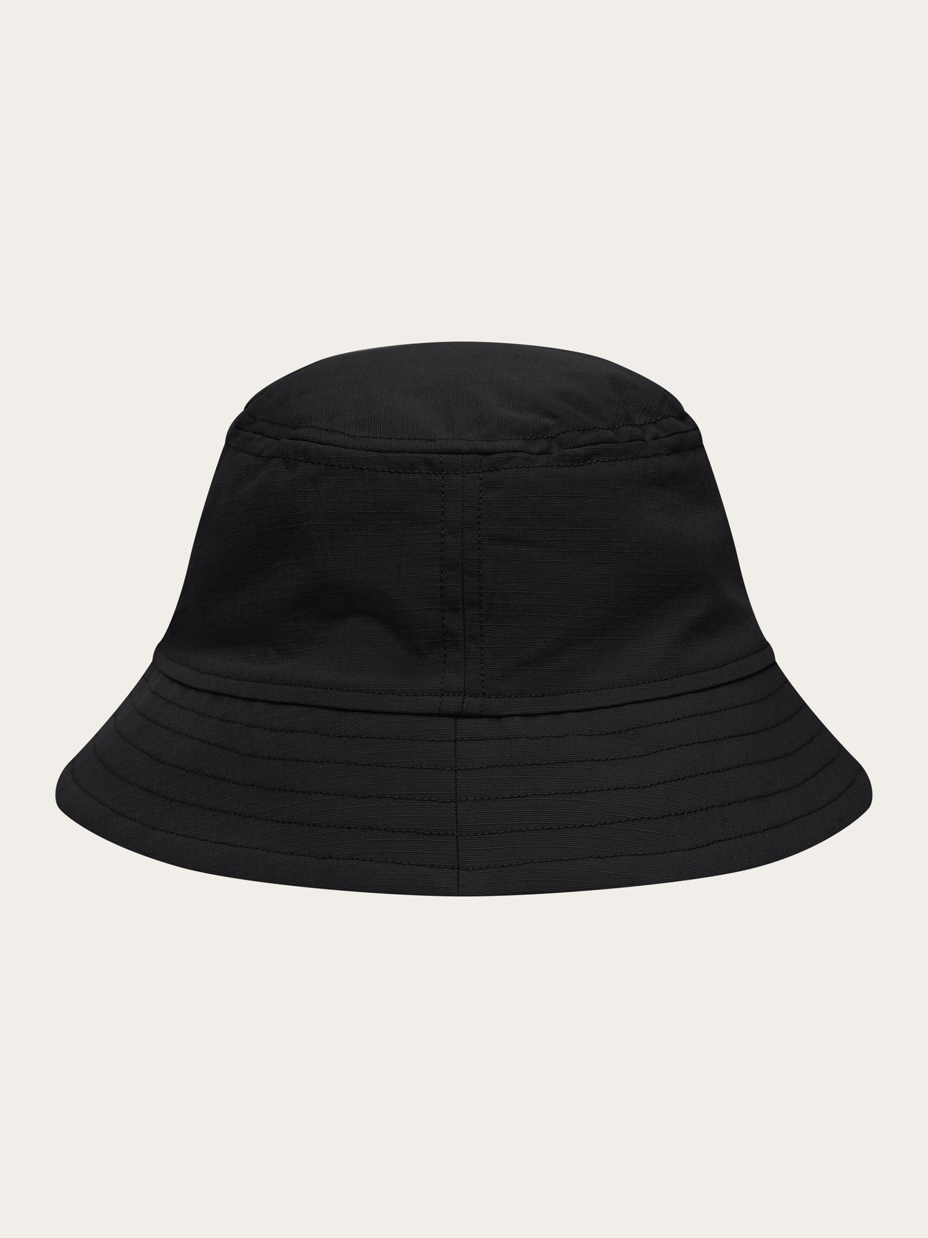 Bob noir en coton bio - twill block bucket hat black jet
