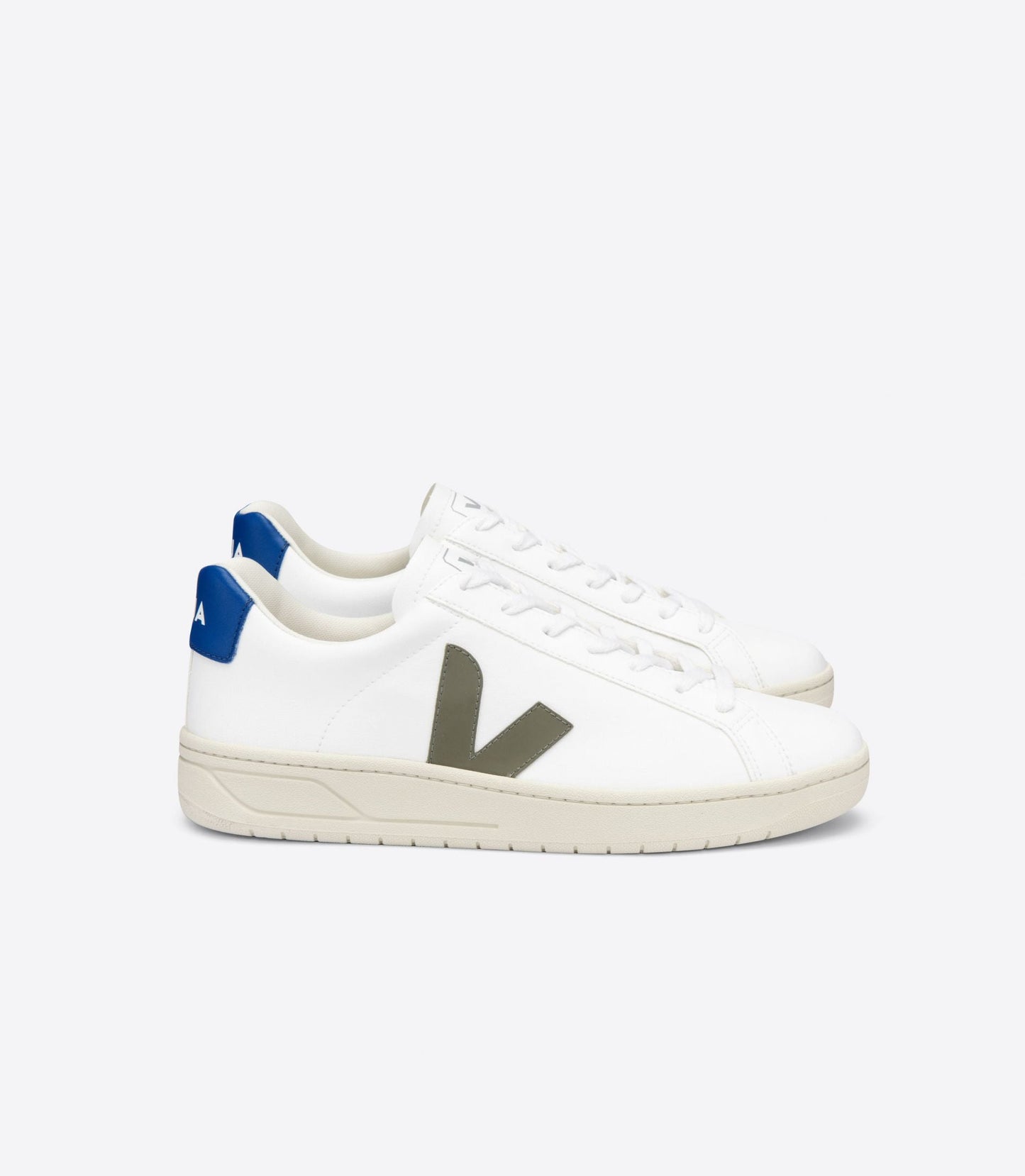 Baskets urca chromefree C.W.L. white kaki indigo