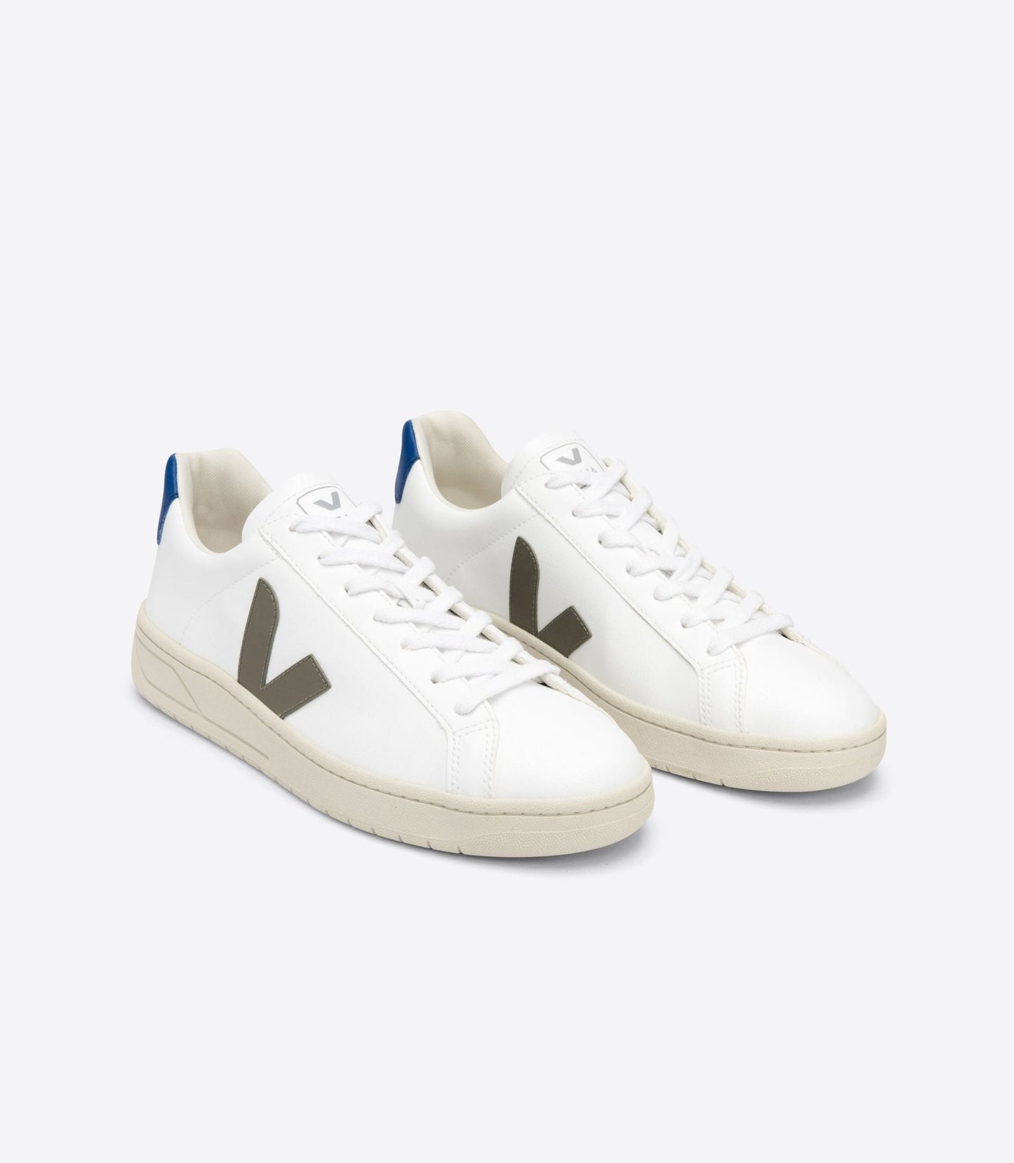 Baskets urca chromefree C.W.L. white kaki indigo