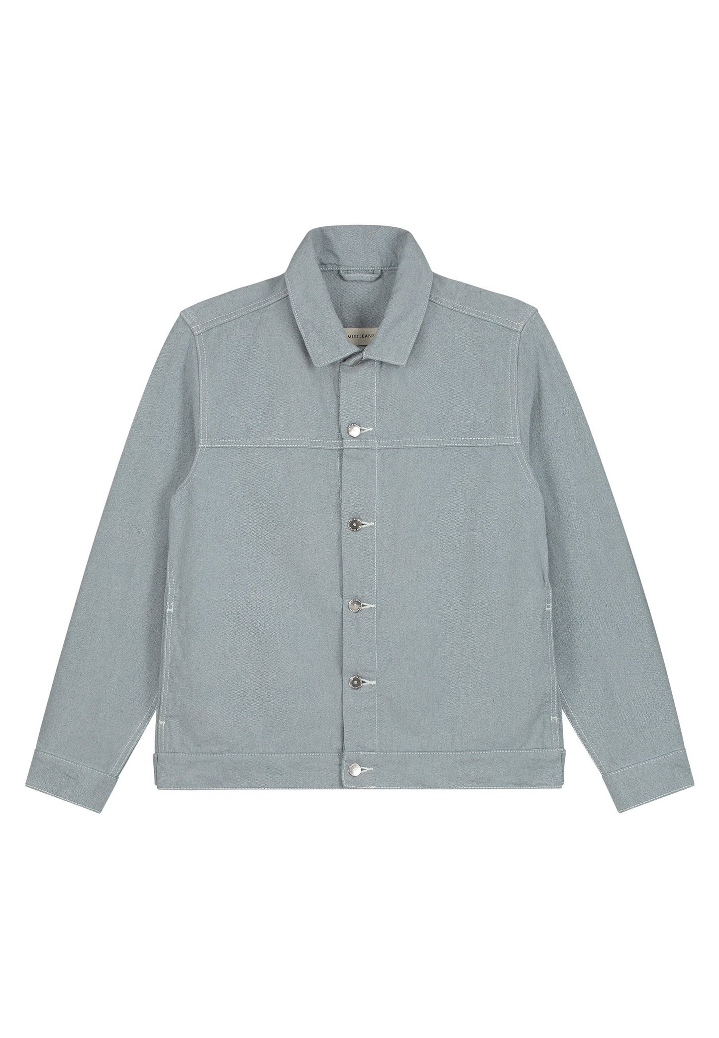 Veste en jean en coton recyclé et coton bio non teint - Jodi Jacket undyed