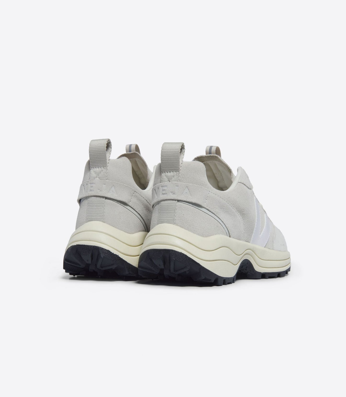 Baskets en suède | blanc "venturi suede natural white"
