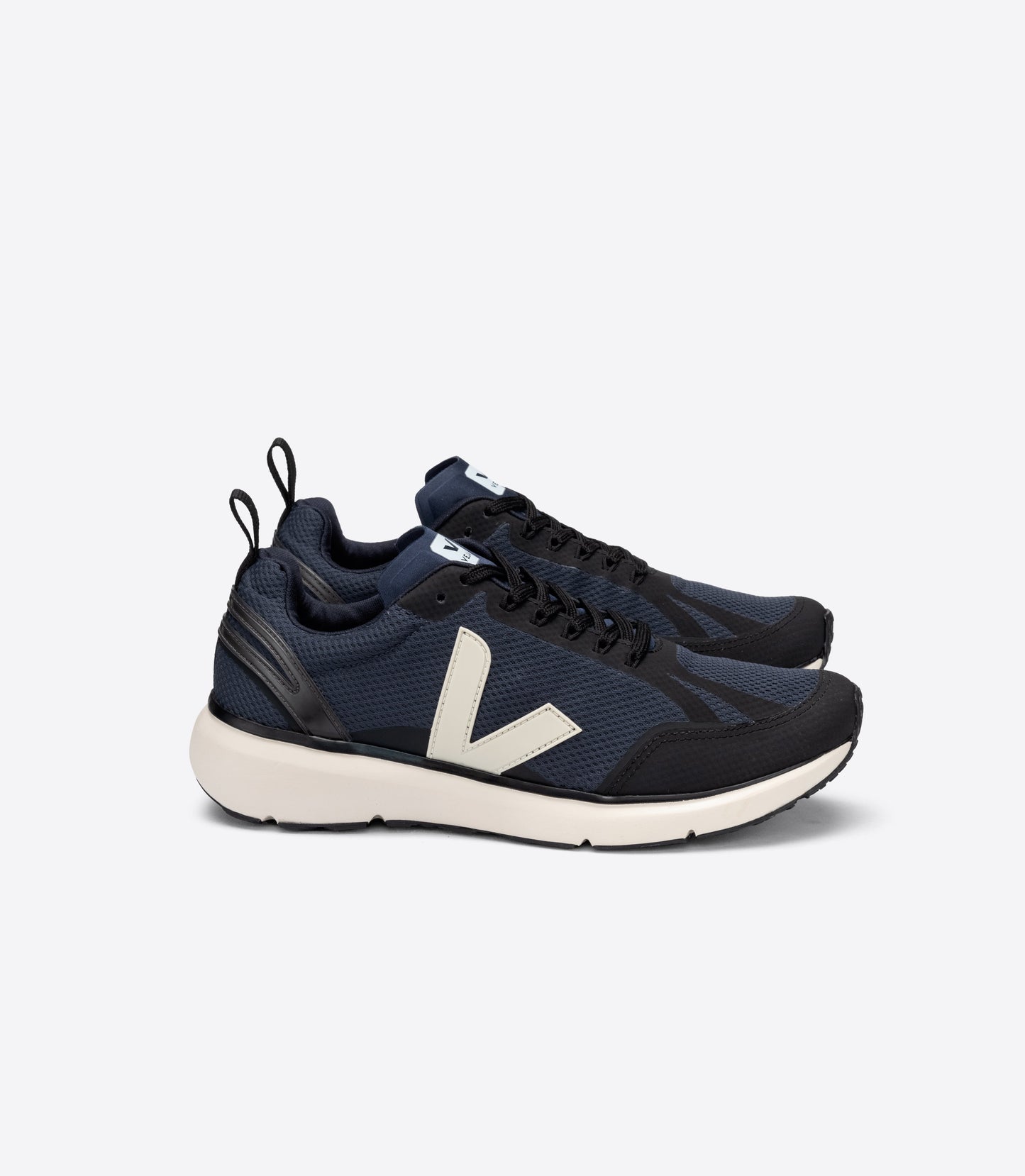 Baskets de sport en recyclé | marine et blanc "condor 2 alveomesh nautico pierre black"