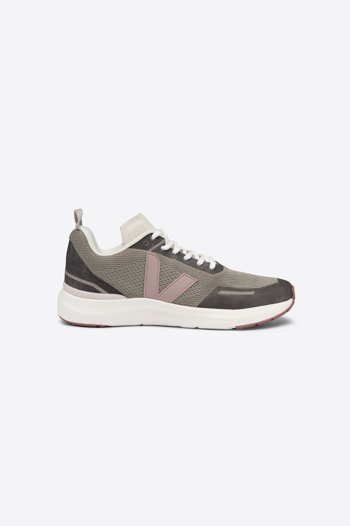 Baskets de sport en recyclé | marron et rose "impala jacquard sage babe"