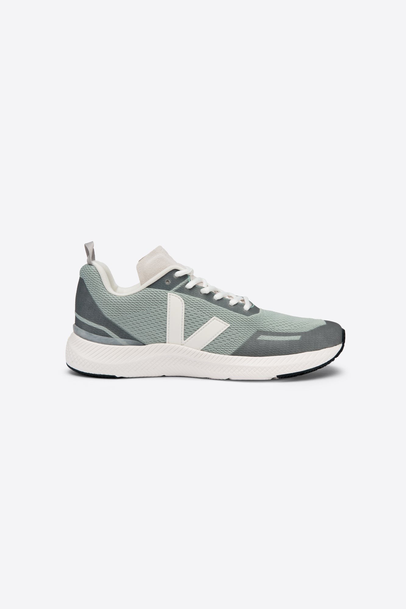 Baskets de sport en recyclé | vert et blanc "impala jacquard matcha cream"