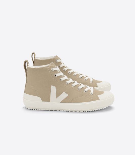 Baskets nova high canvas dune pierre