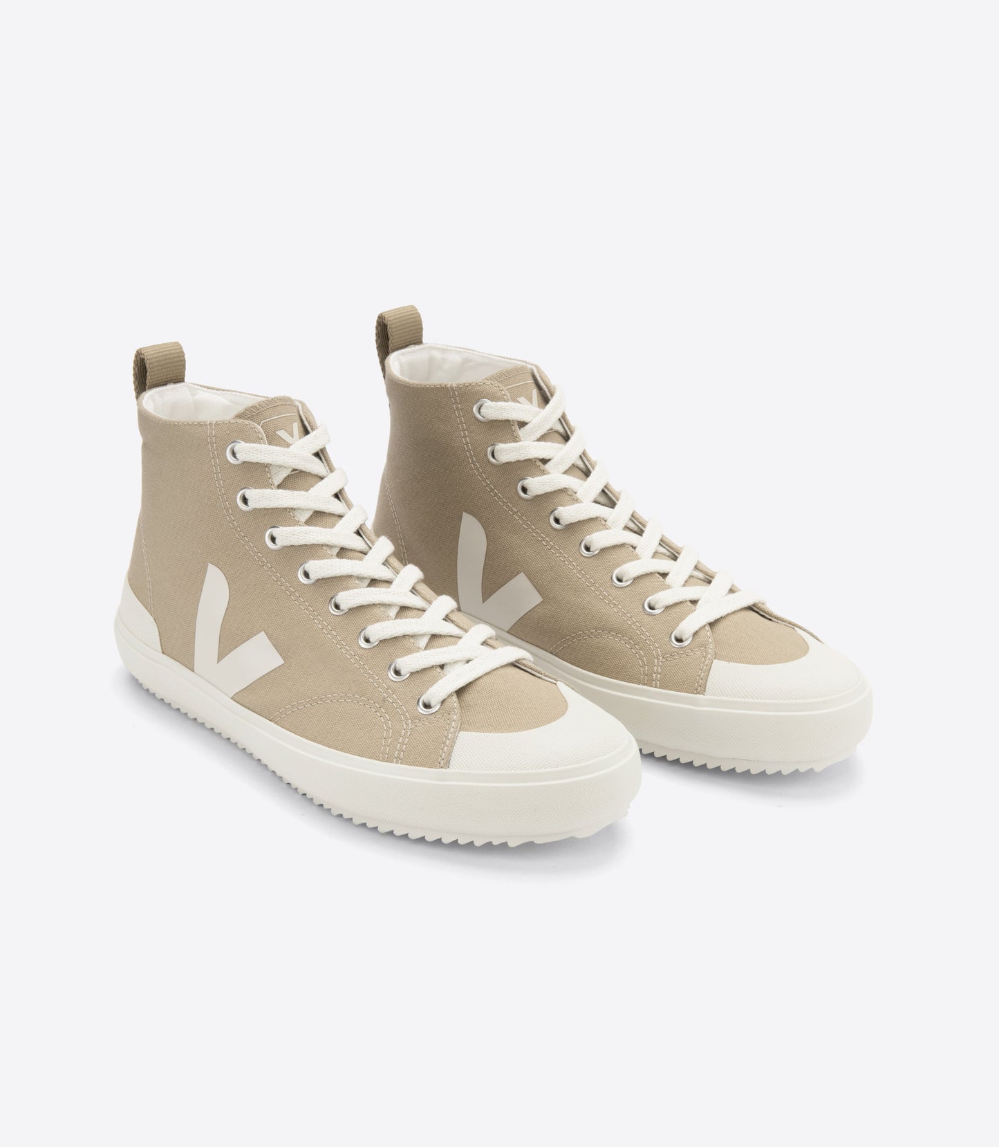Baskets nova high canvas dune pierre