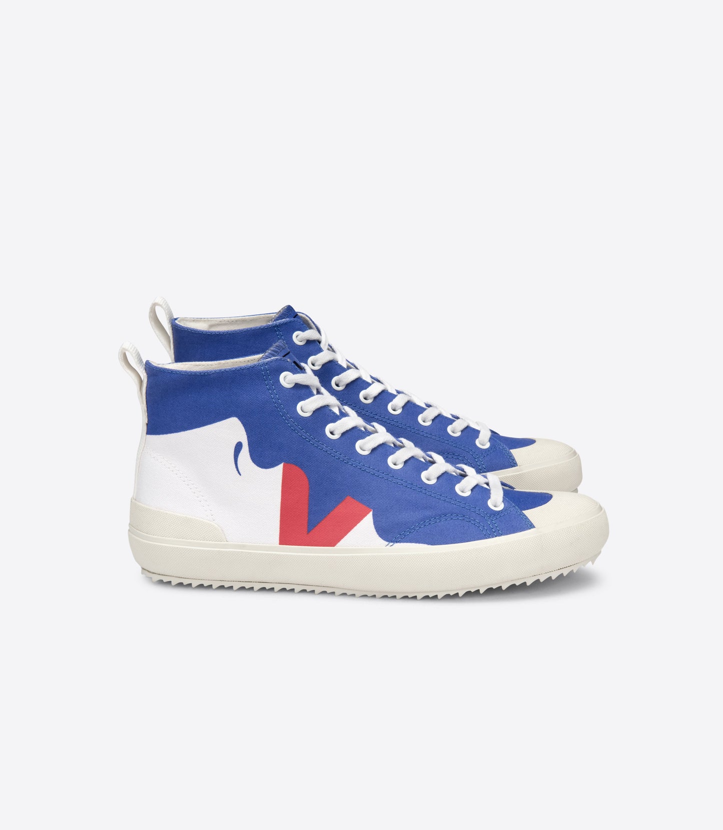Baskets nova high canvas malika favre lips