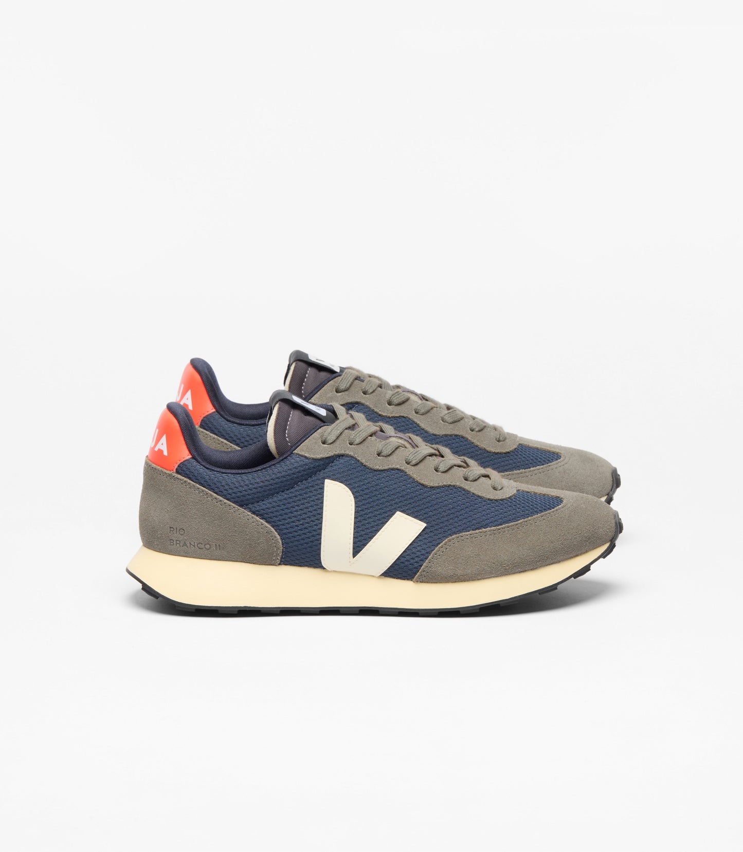 Baskets | multicolor "rio branco ii - nautico_pierre_orange-fluo"