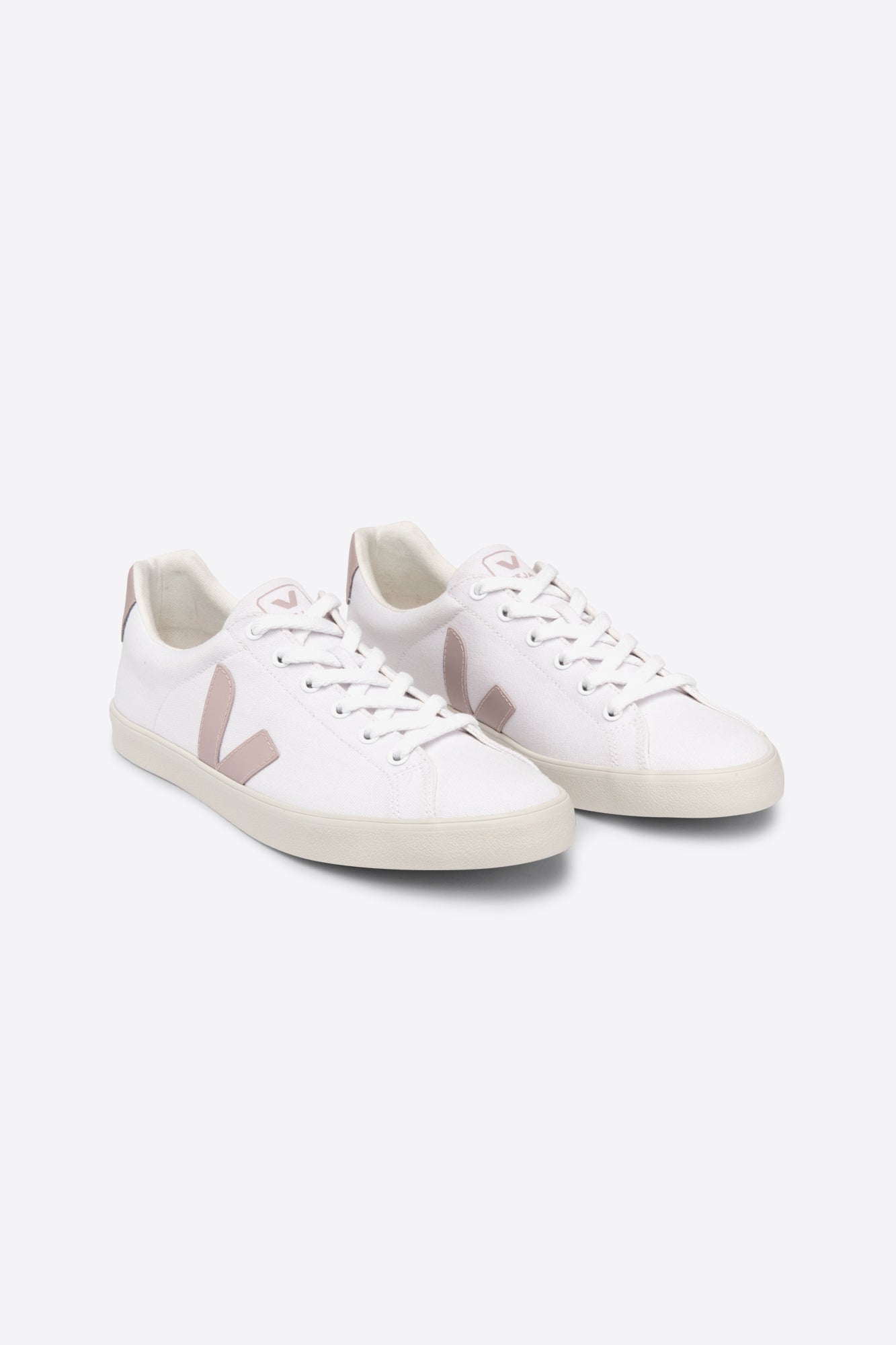Baskets esplar canvas white babe