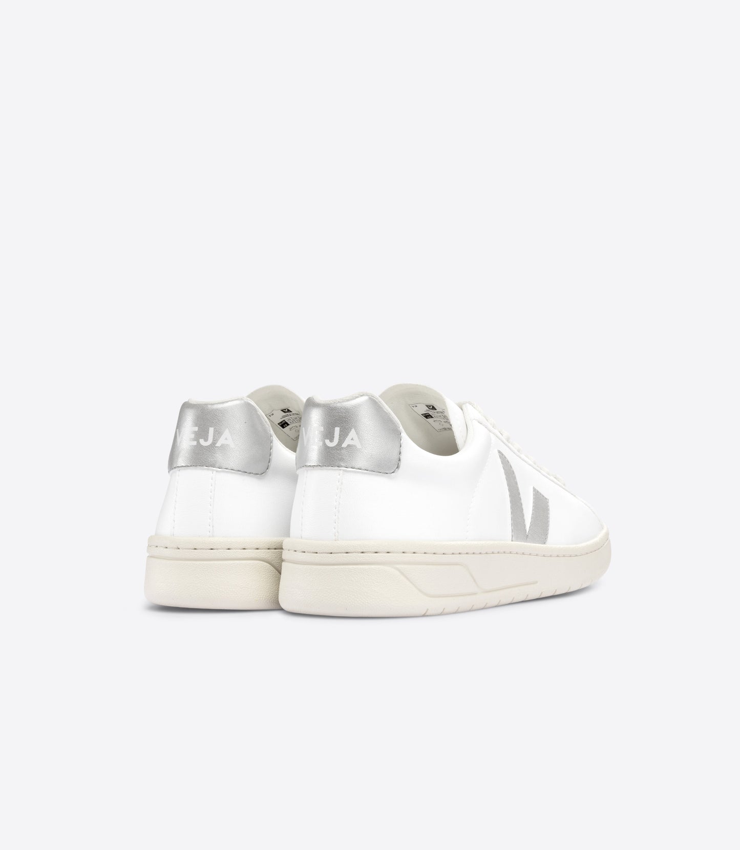 Baskets basses en cwl | blanc et argent "urca cwl white silver"
