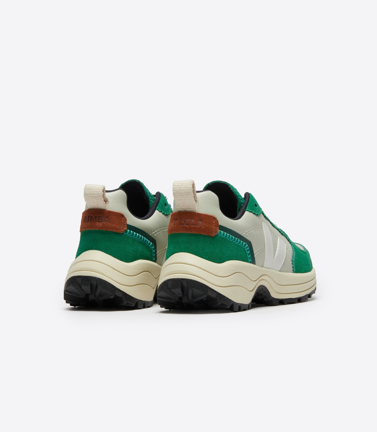 Baskets venturi veja x bimba y lola - multico-emeraude