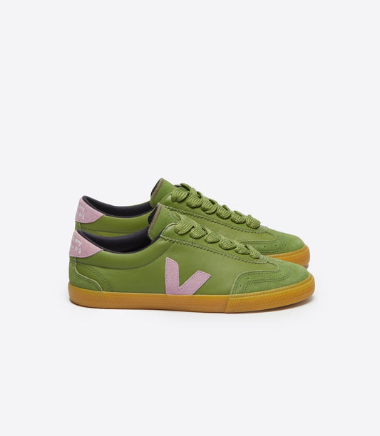 Baskets veja x make my lemonade | vert et violet " volley leather kiwi orchid"