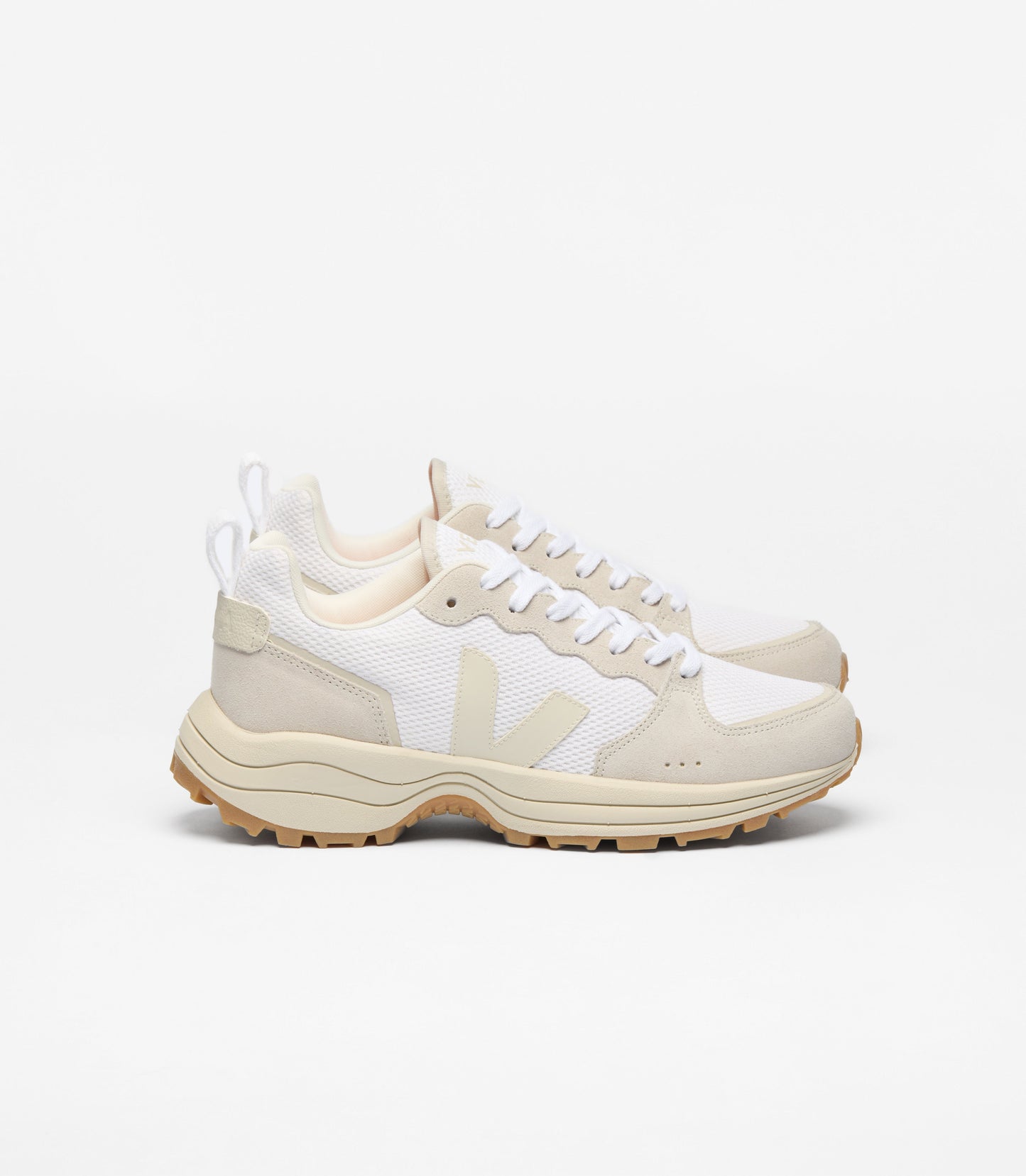 Baskets | beige et blanc "venturi ii - white_pierre"