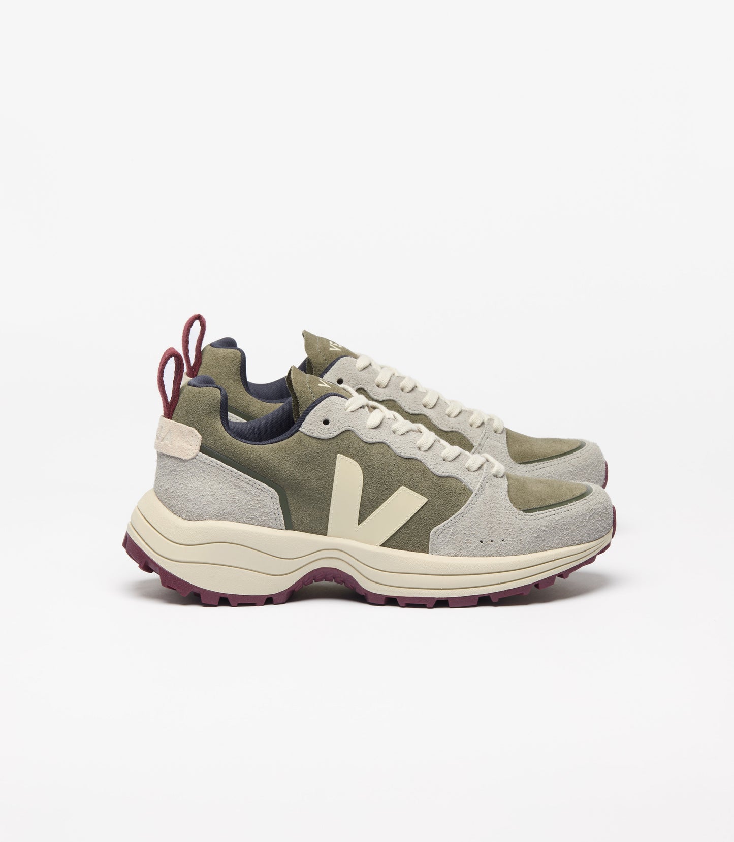 Baskets | vert "Venturi ii - vc suede kaki sable"