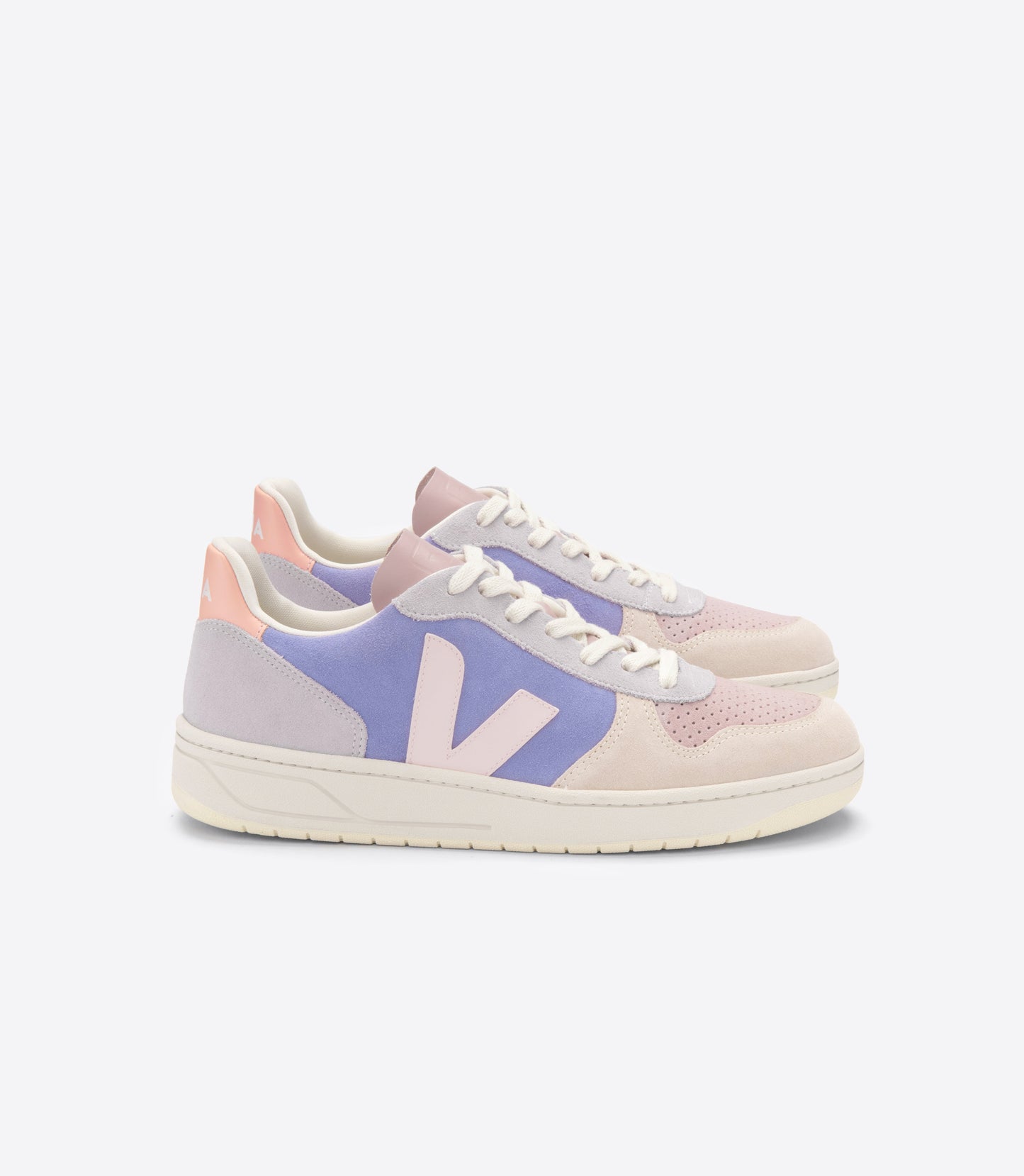 Baskets v-10 suede multico-lavande