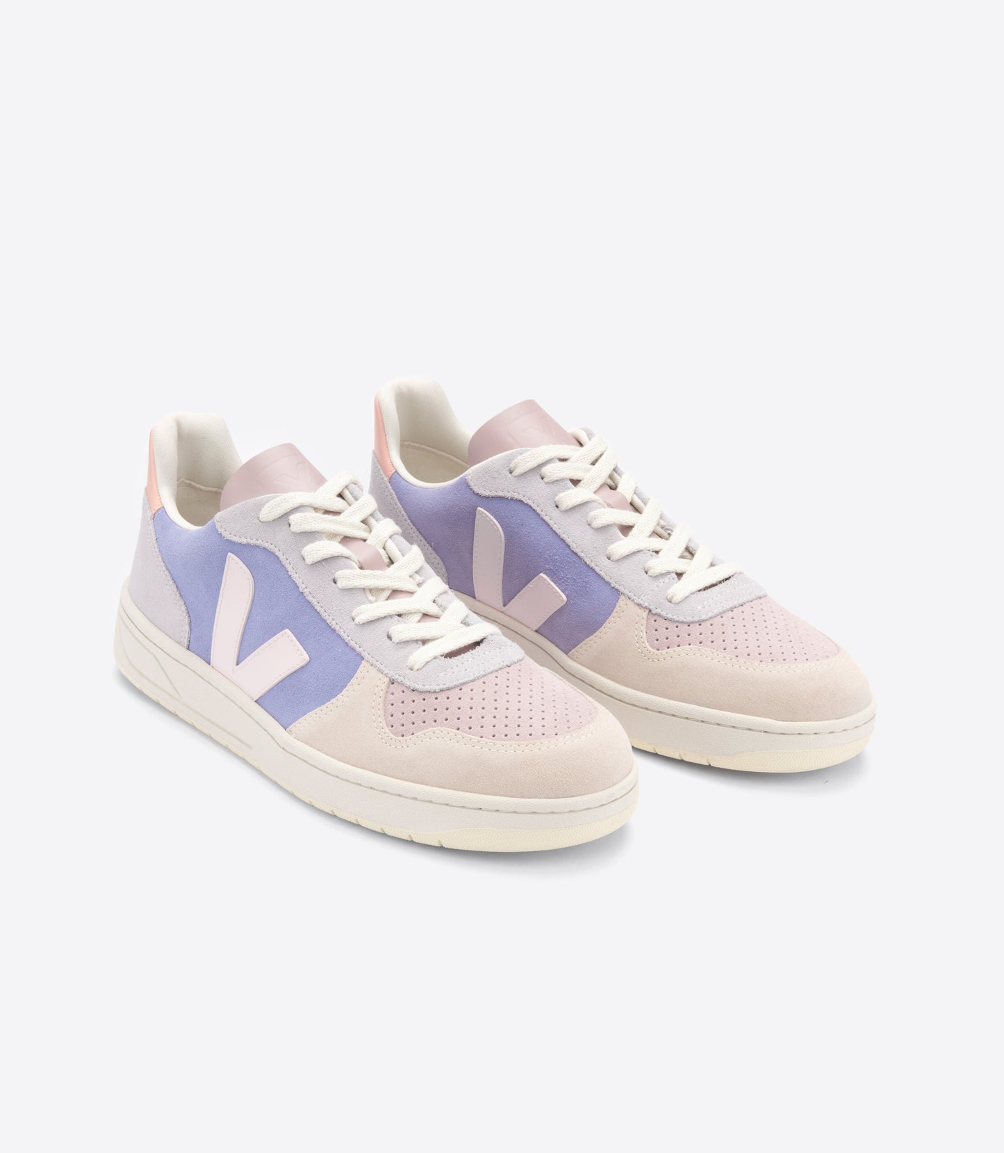 Baskets v-10 suede multico-lavande