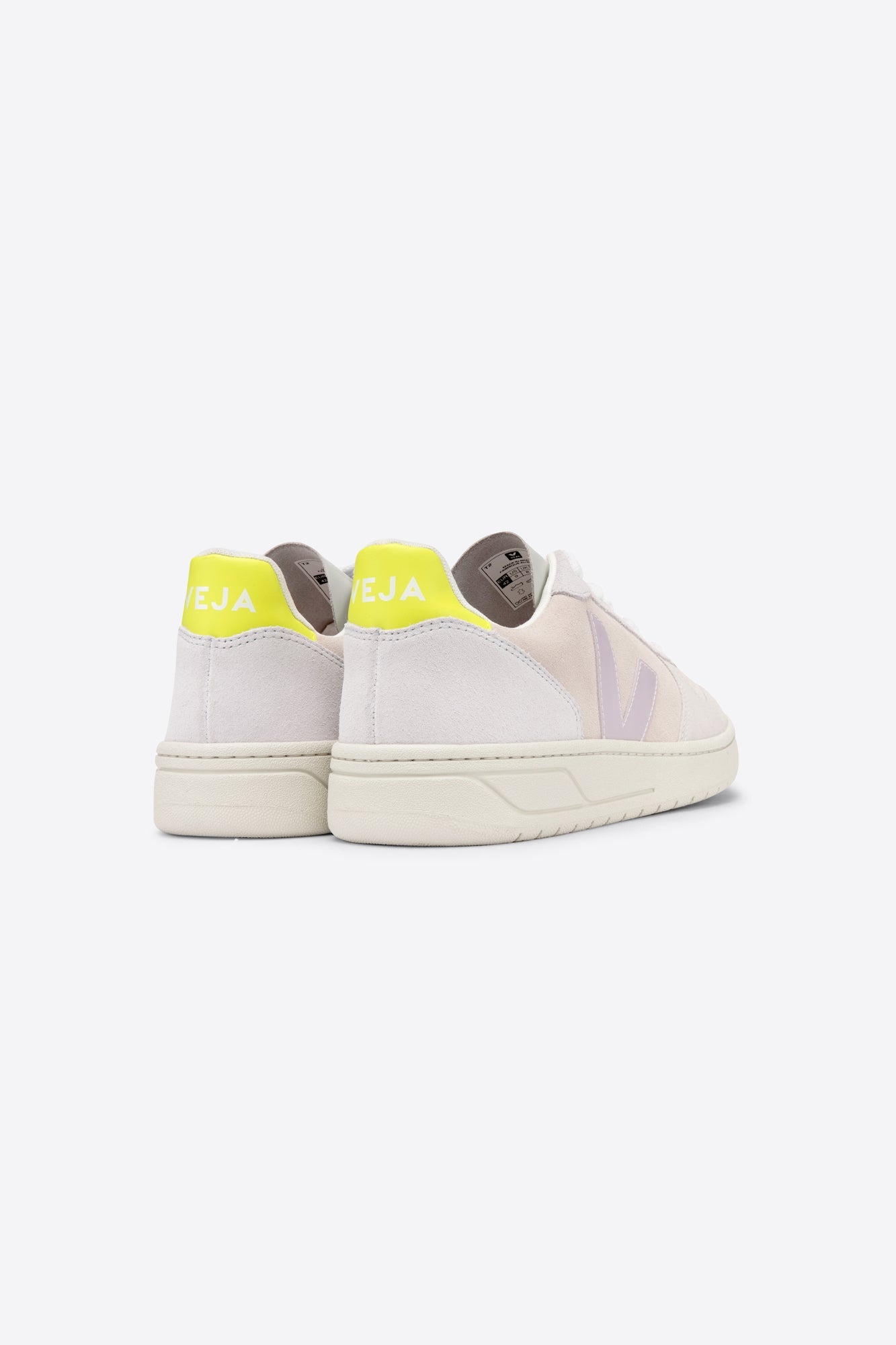 Baskets v-10 suede multico sable parme