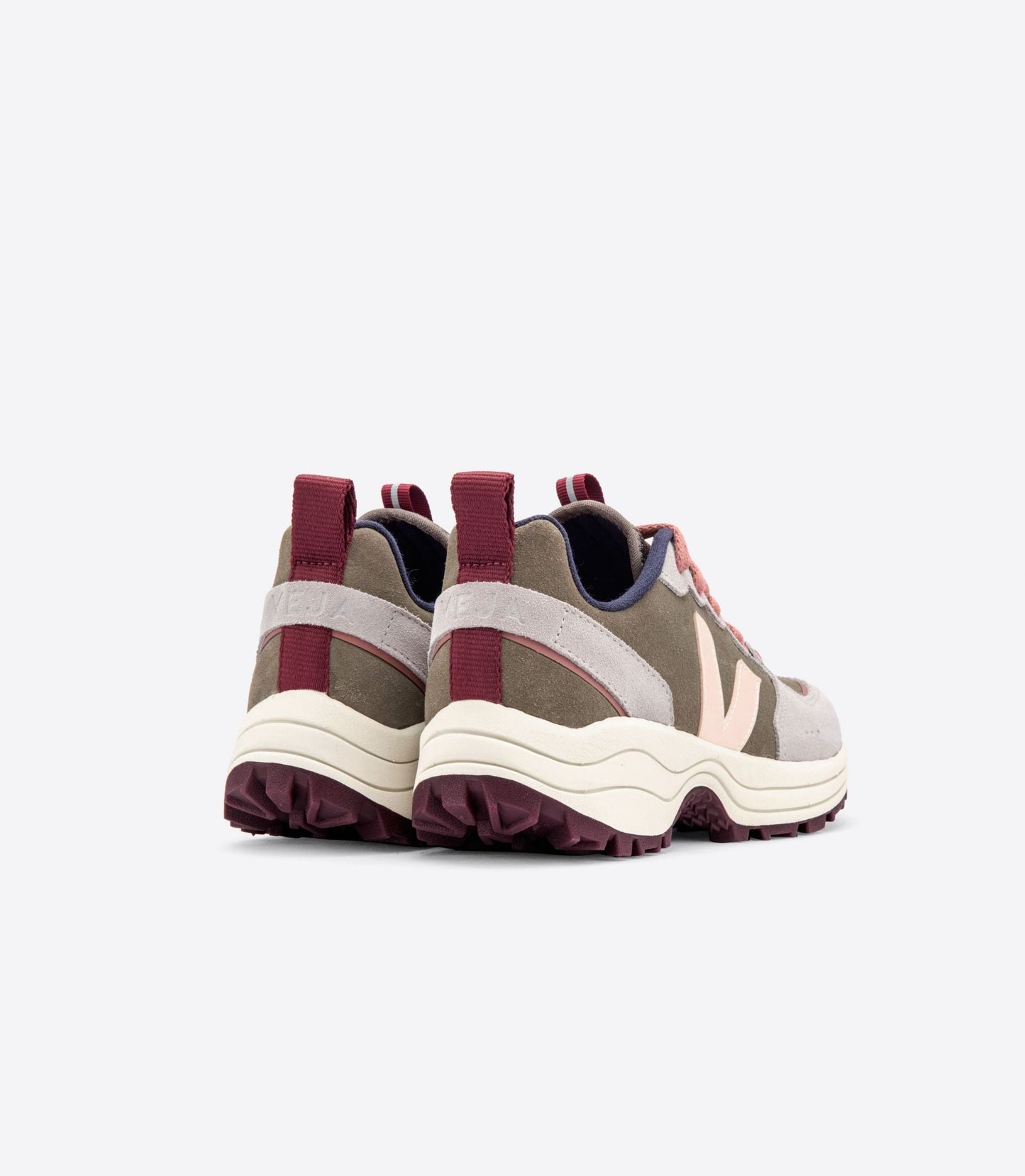 Baskets venturi suede kaki sable oxford-grey