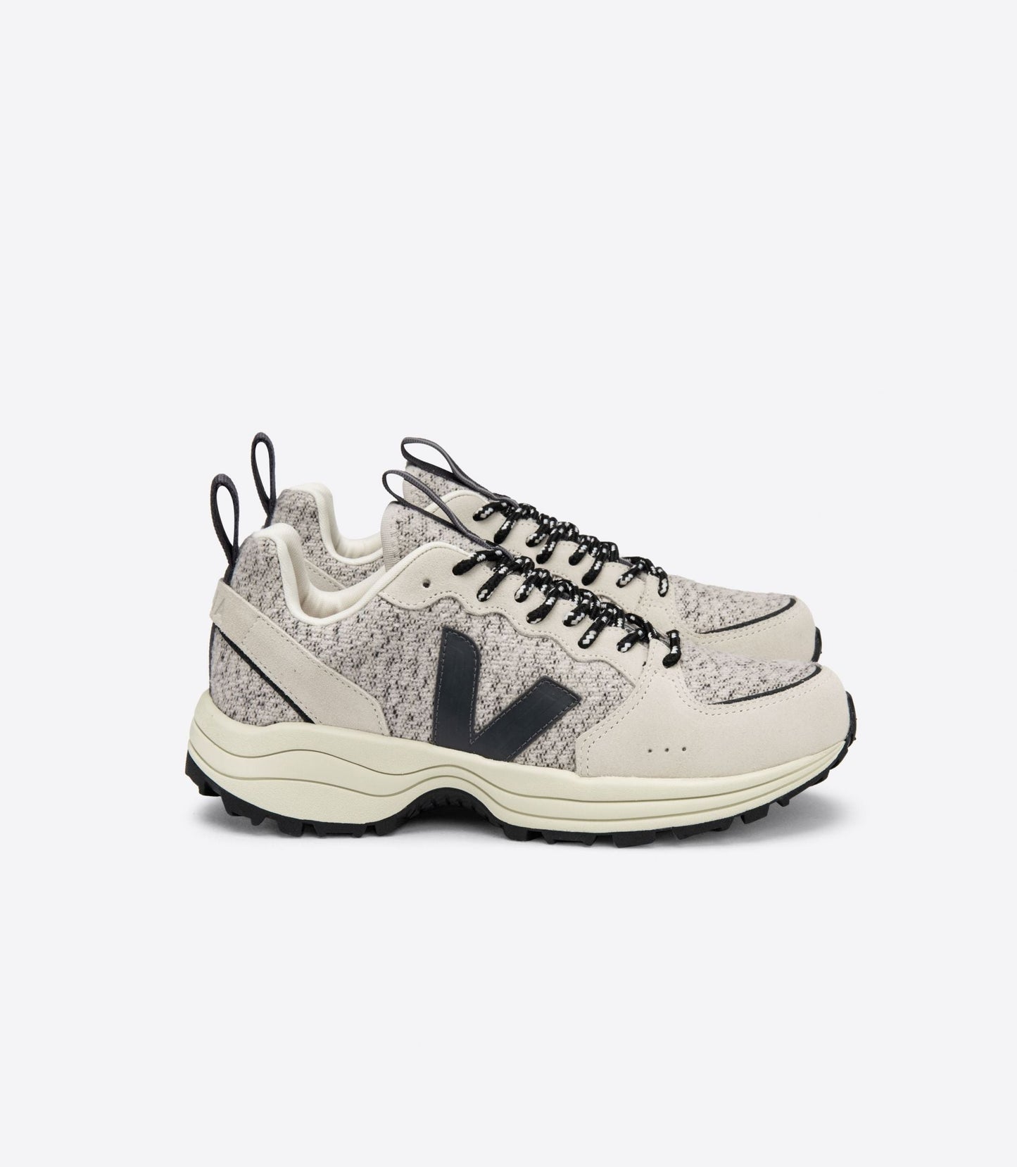 Baskets venturi flannel snow grafite natural