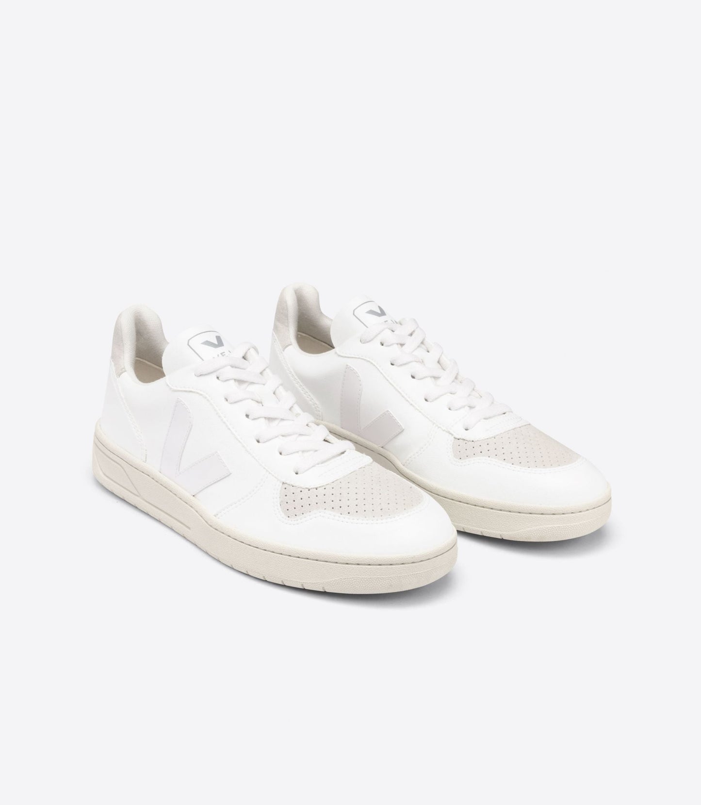 Baskets v-10 cwl full white natural
