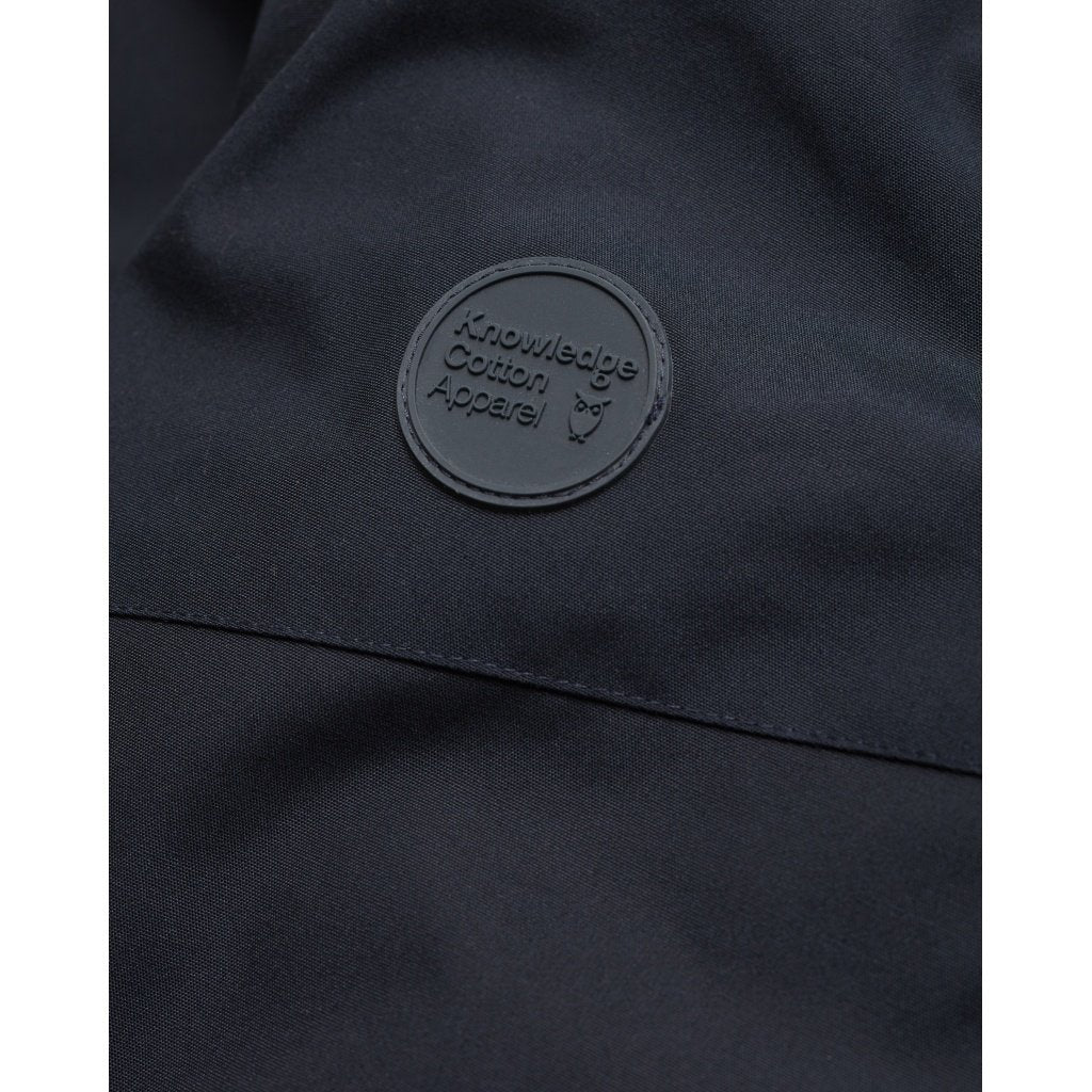Parka marine en polyester recyclé