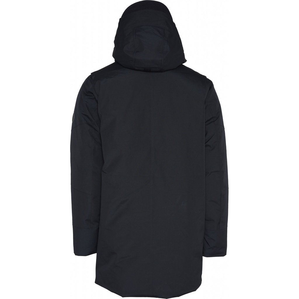 Parka marine en polyester recyclé