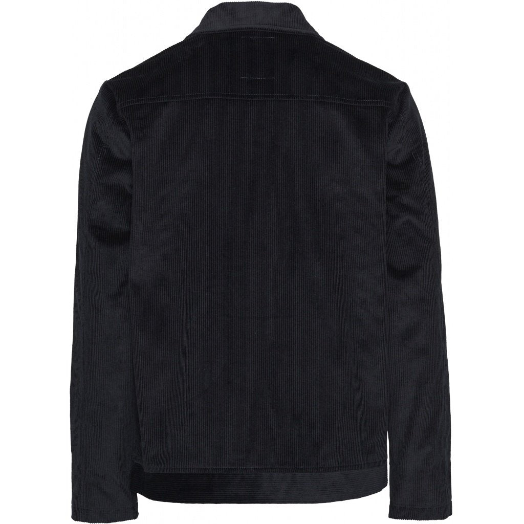 Veste marine velours en coton bio